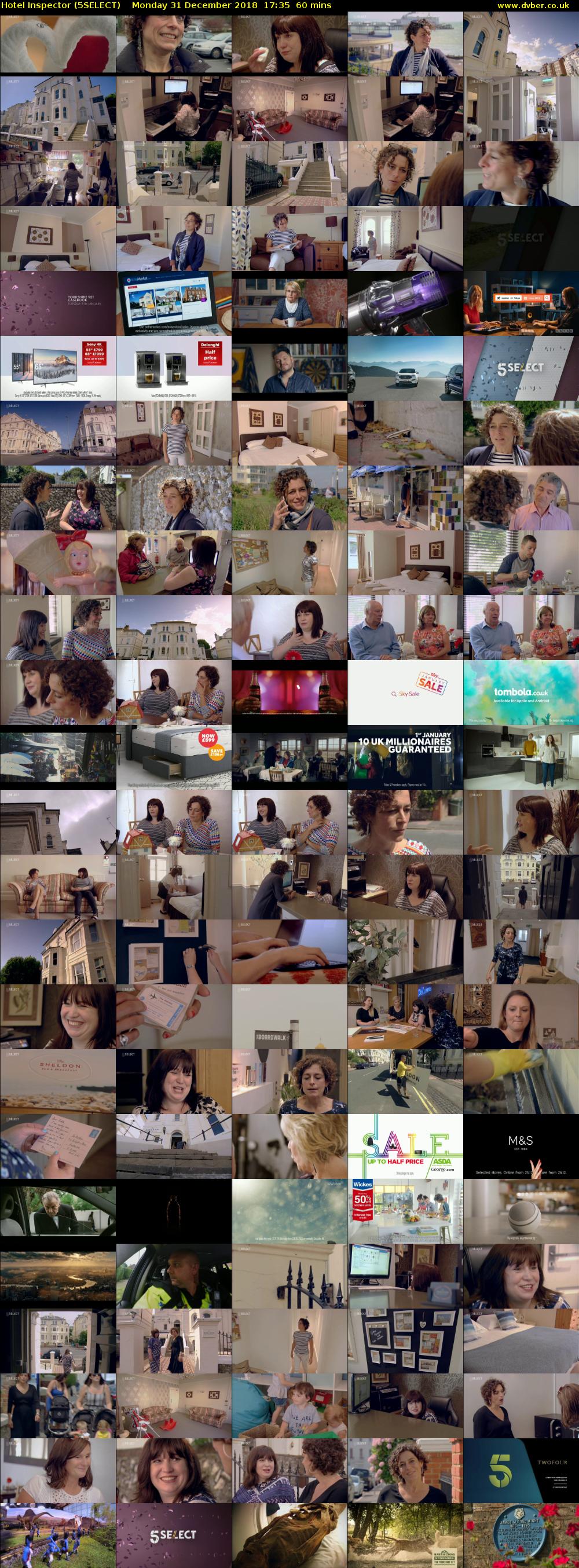 Hotel Inspector (5SELECT) Monday 31 December 2018 17:35 - 18:35