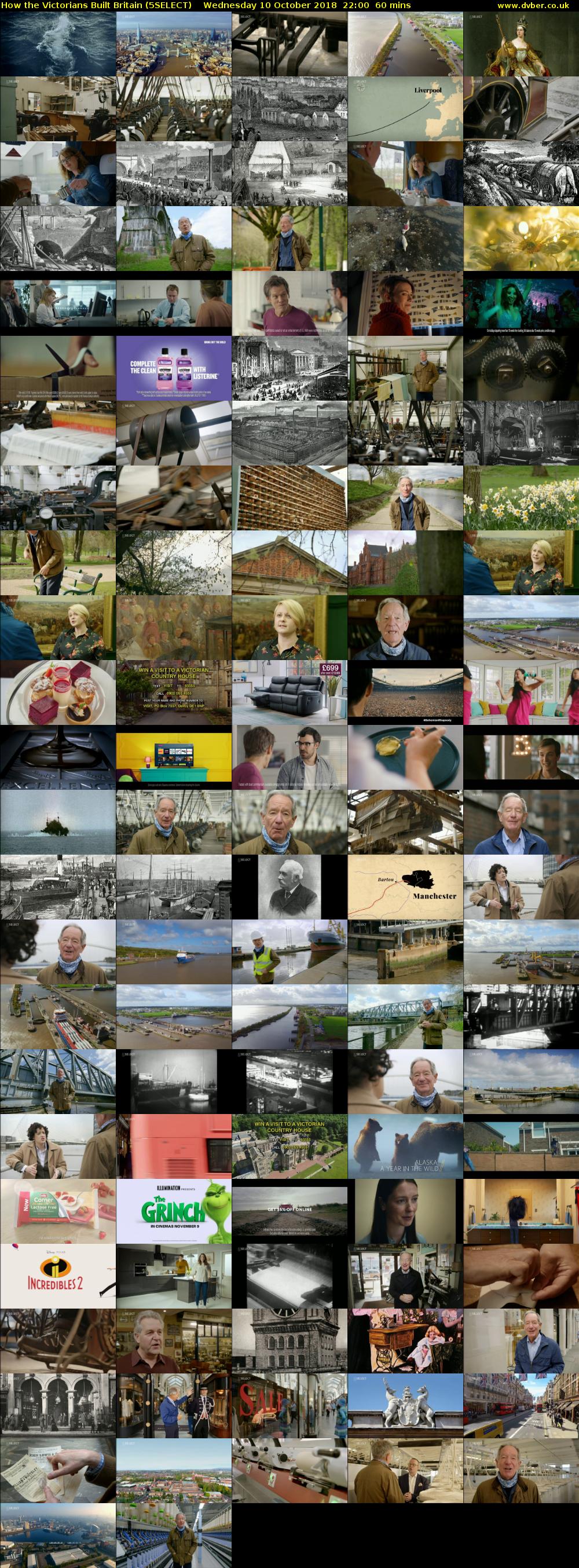 How the Victorians Built Britain (5SELECT) Wednesday 10 October 2018 22:00 - 23:00