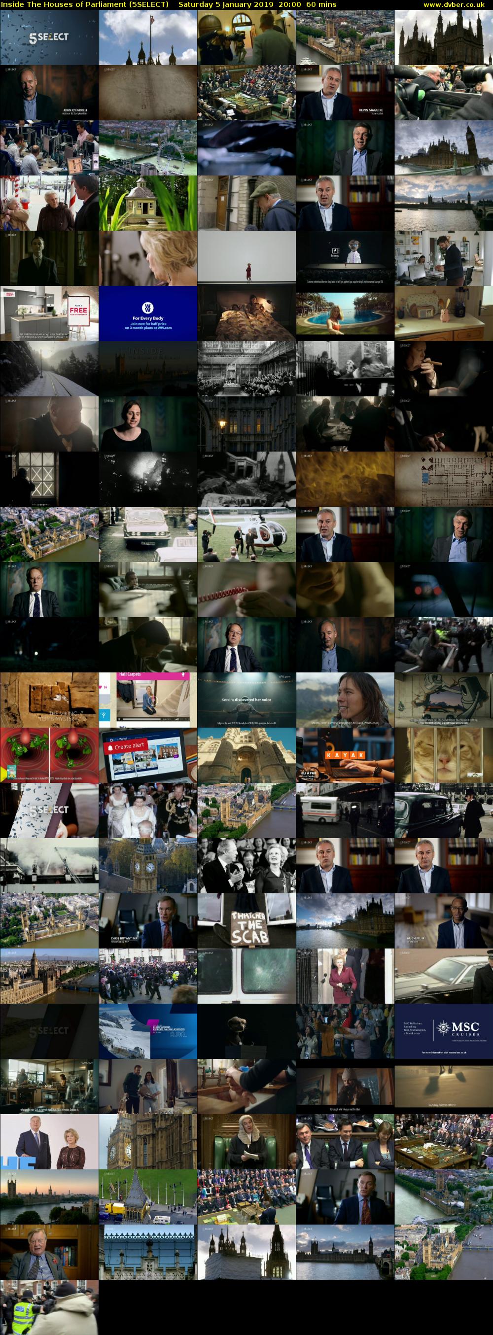 Inside The Houses of Parliament (5SELECT) Saturday 5 January 2019 20:00 - 21:00