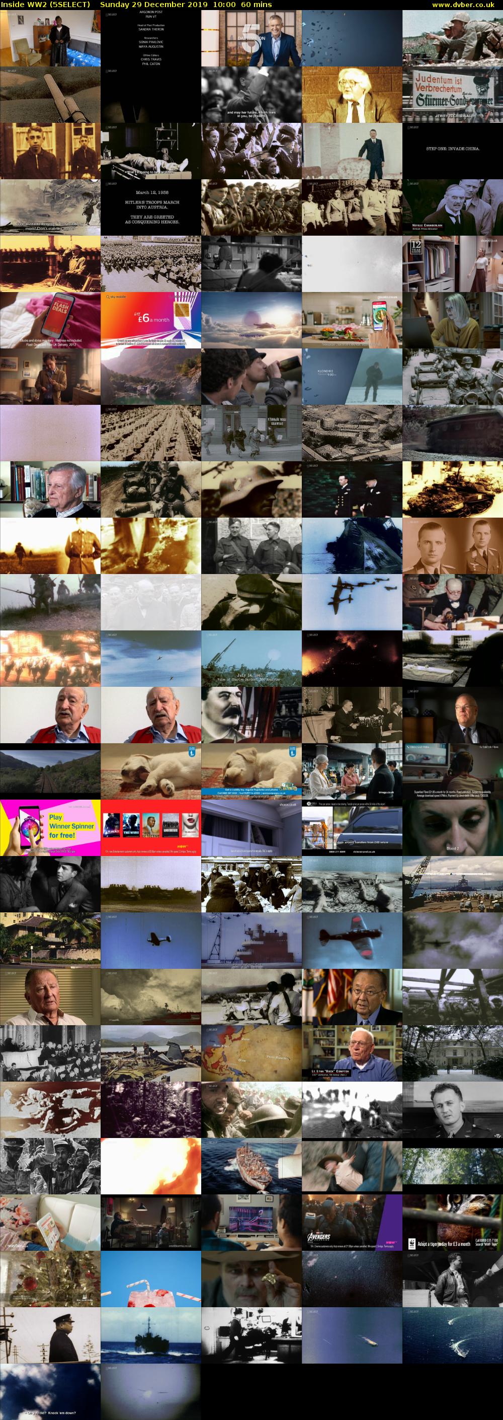 Inside WW2 (5SELECT) Sunday 29 December 2019 10:00 - 11:00