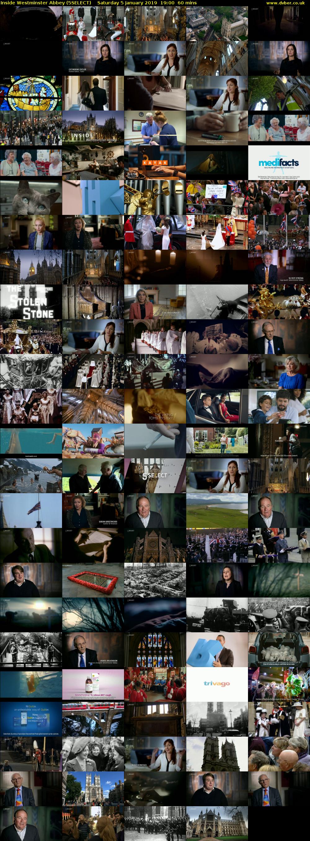 Inside Westminster Abbey (5SELECT) Saturday 5 January 2019 19:00 - 20:00