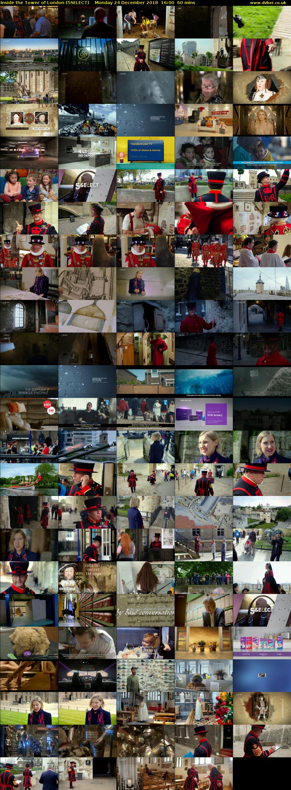 Inside the Tower of London (5SELECT) Monday 24 December 2018 16:00 - 17:00