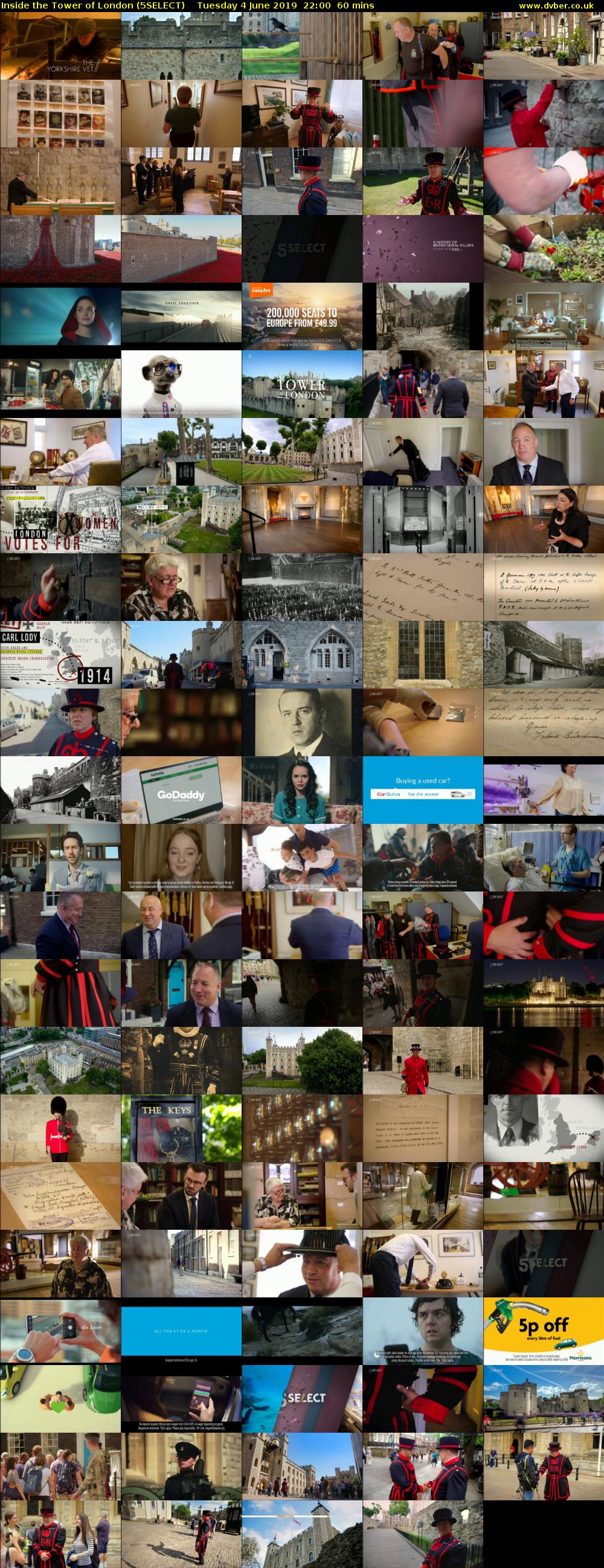 Inside the Tower of London (5SELECT) Tuesday 4 June 2019 22:00 - 23:00