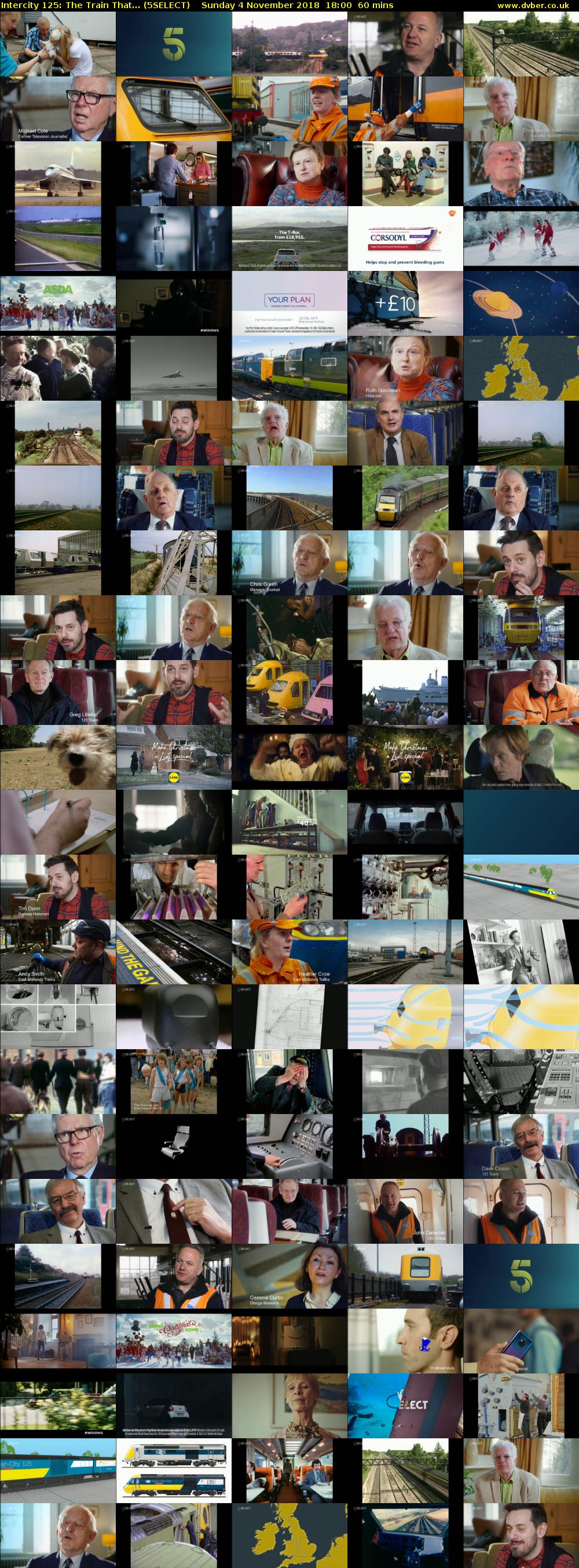 Intercity 125: The Train That... (5SELECT) Sunday 4 November 2018 18:00 - 19:00