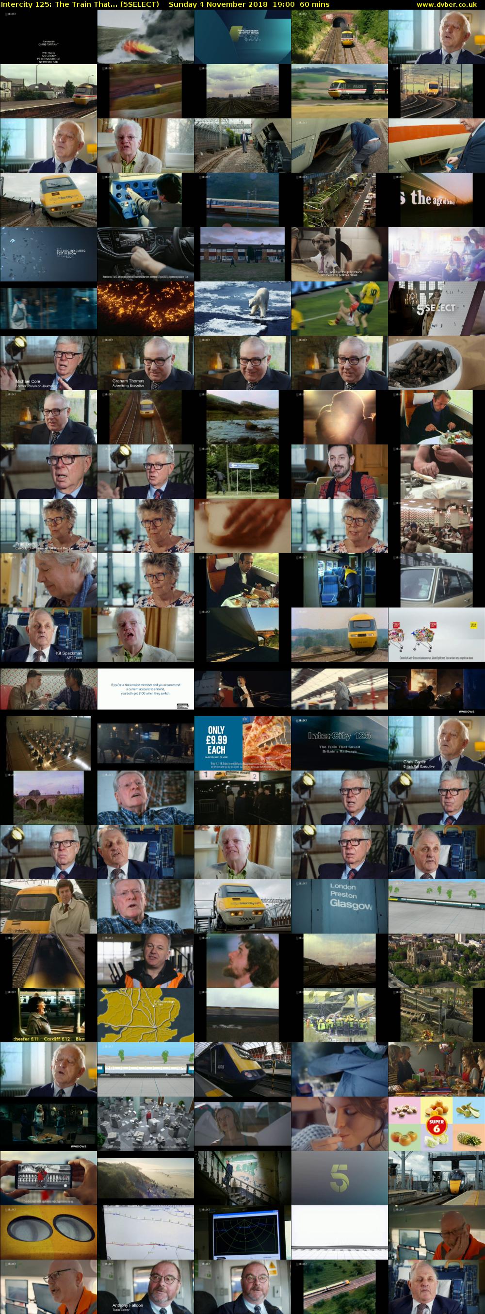Intercity 125: The Train That... (5SELECT) Sunday 4 November 2018 19:00 - 20:00