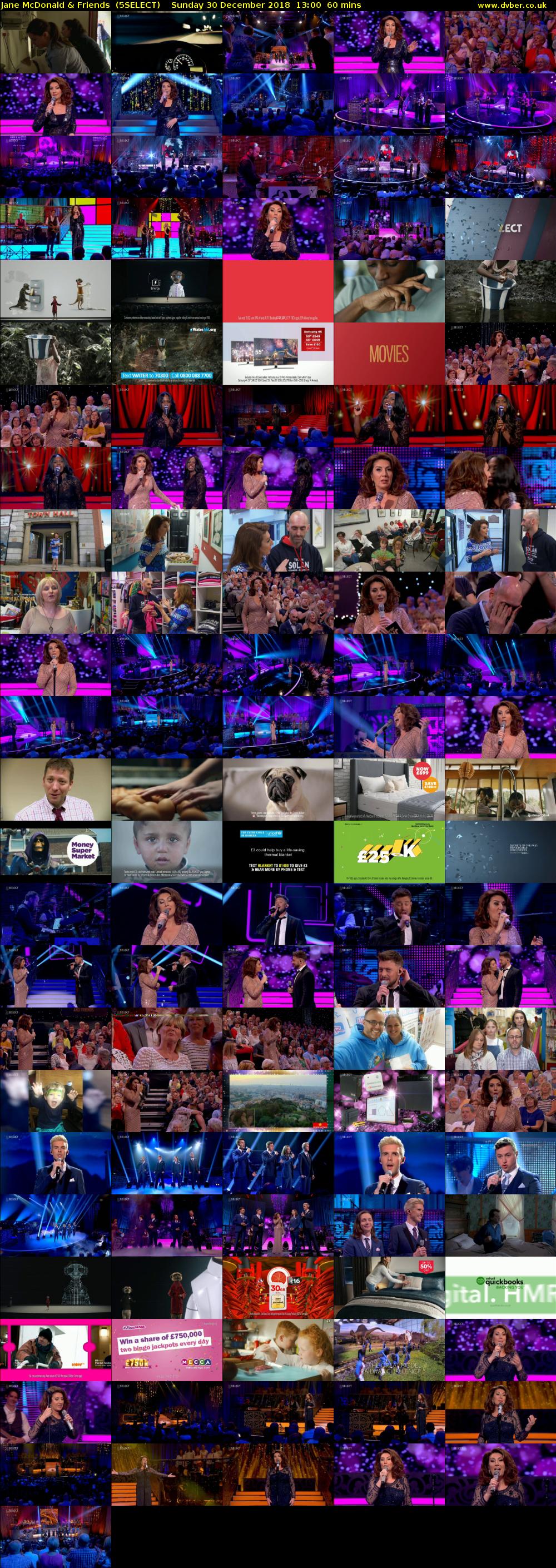 Jane McDonald & Friends  (5SELECT) Sunday 30 December 2018 13:00 - 14:00