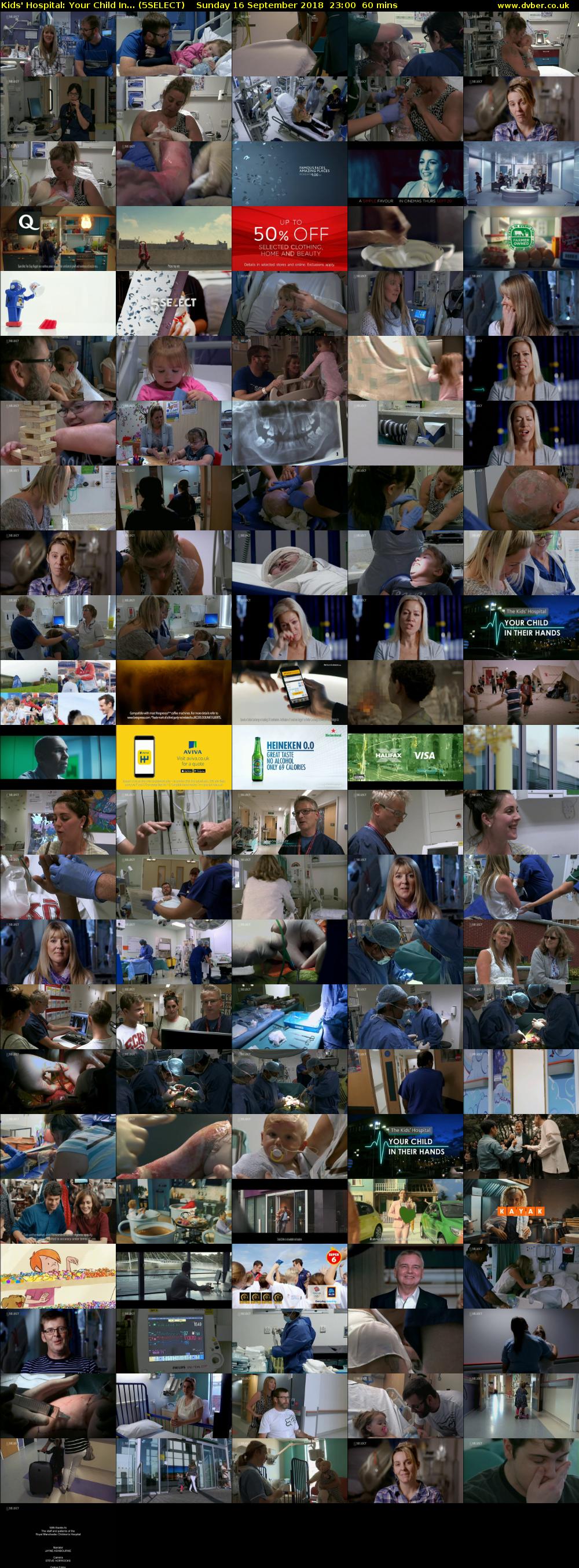 Kids' Hospital: Your Child In... (5SELECT) Sunday 16 September 2018 23:00 - 00:00