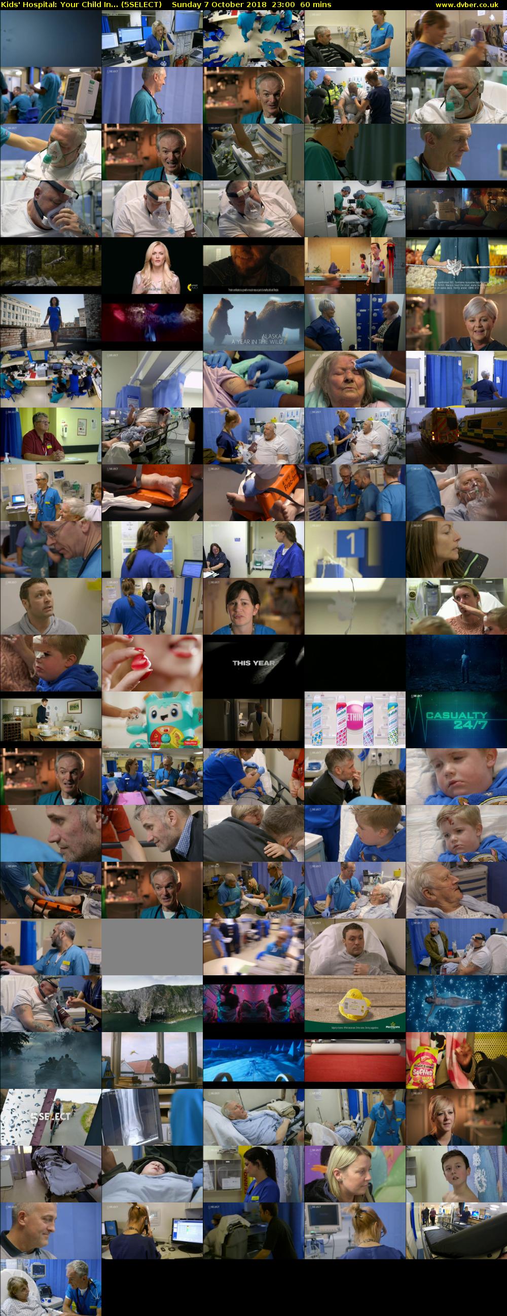 Kids' Hospital: Your Child In... (5SELECT) Sunday 7 October 2018 23:00 - 00:00