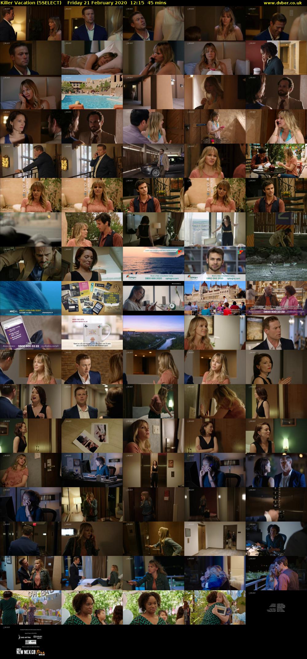 Killer Vacation (5SELECT) Friday 21 February 2020 12:15 - 13:00
