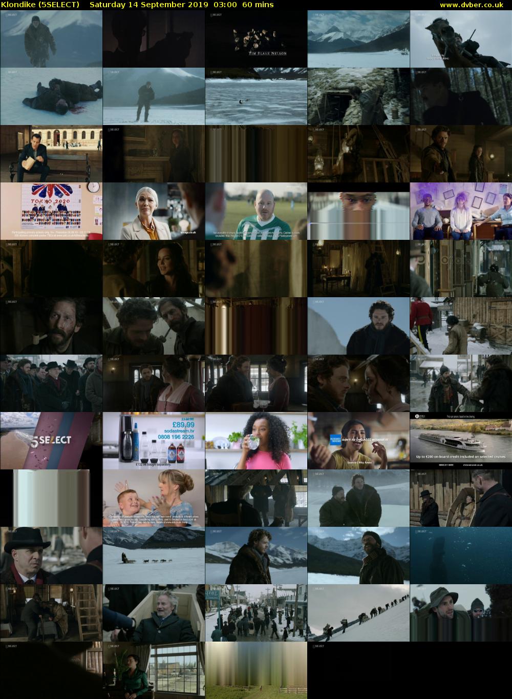 Klondike (5SELECT) Saturday 14 September 2019 03:00 - 04:00
