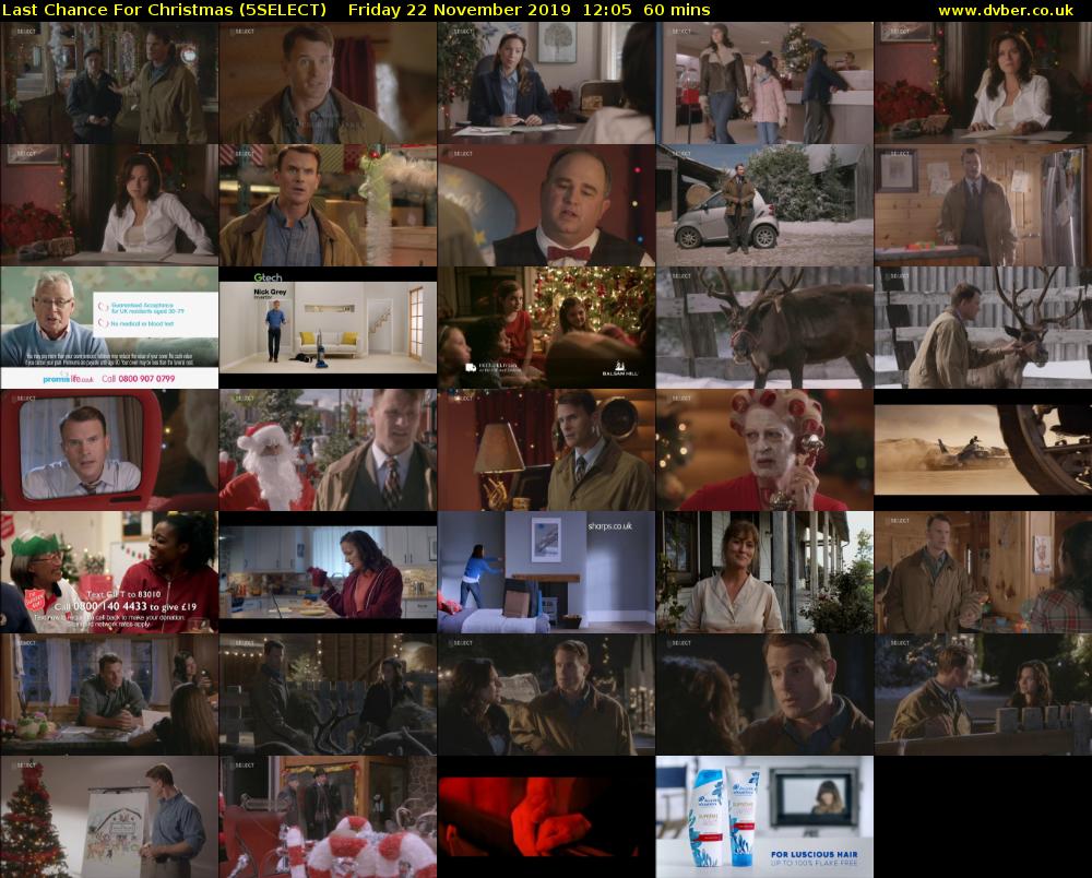 Last Chance For Christmas (5SELECT) Friday 22 November 2019 12:05 - 13:05