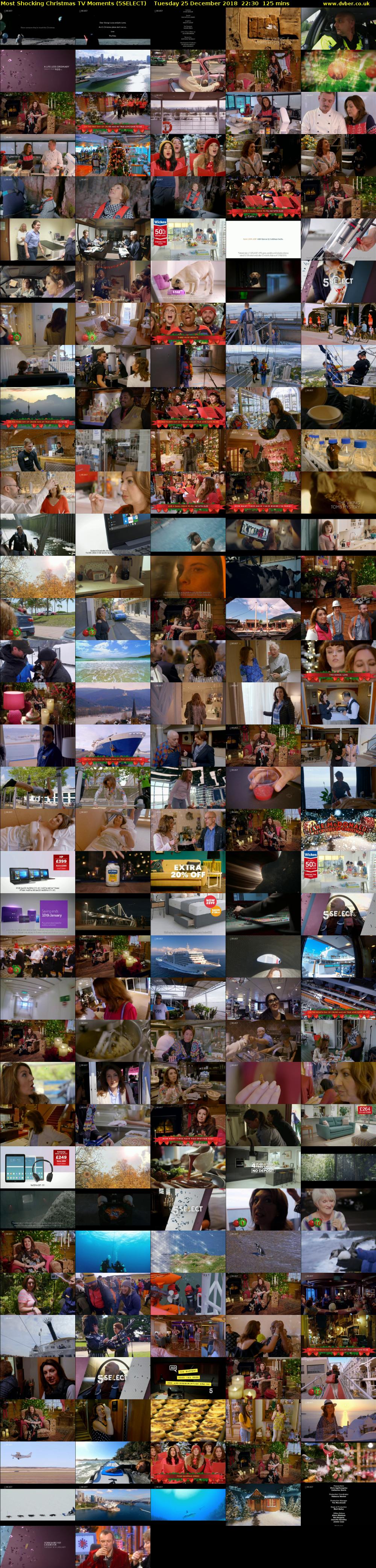 Most Shocking Christmas TV Moments (5SELECT) Tuesday 25 December 2018 22:30 - 00:35