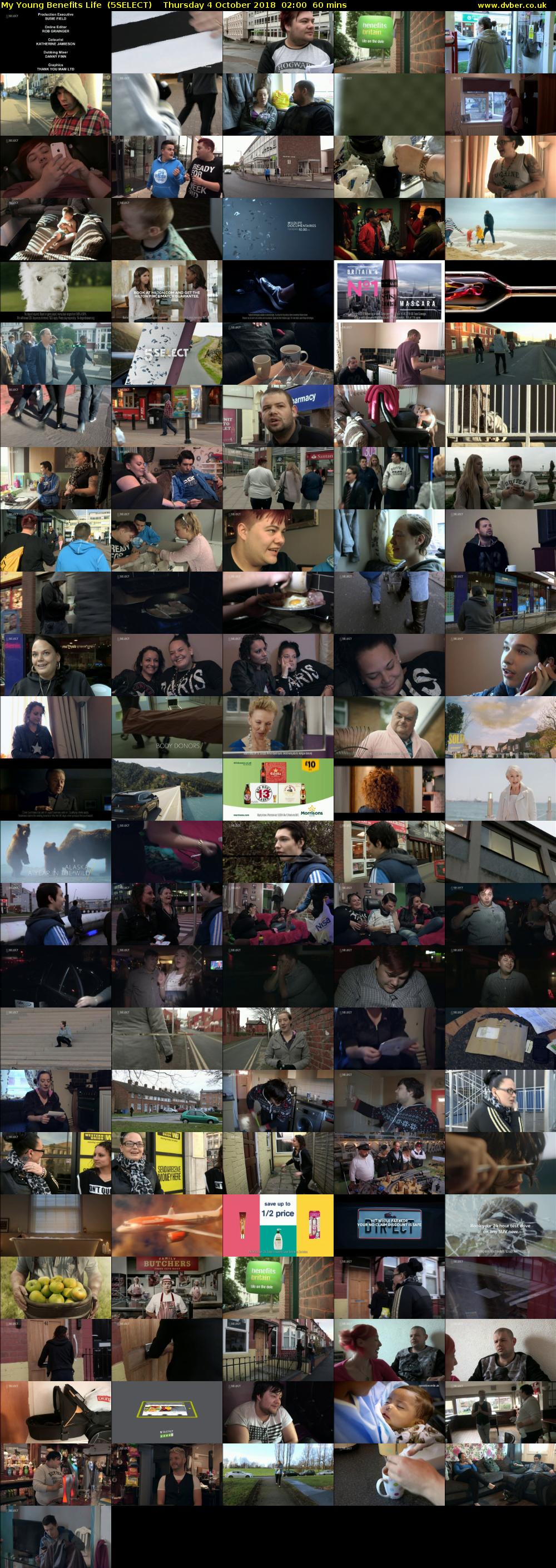 My Young Benefits Life  (5SELECT) Thursday 4 October 2018 02:00 - 03:00