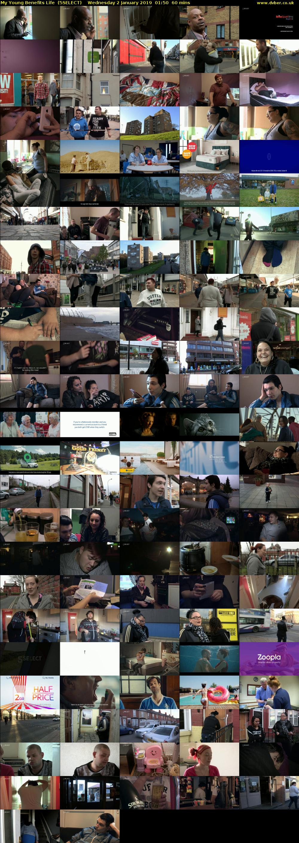 My Young Benefits Life  (5SELECT) Wednesday 2 January 2019 01:50 - 02:50