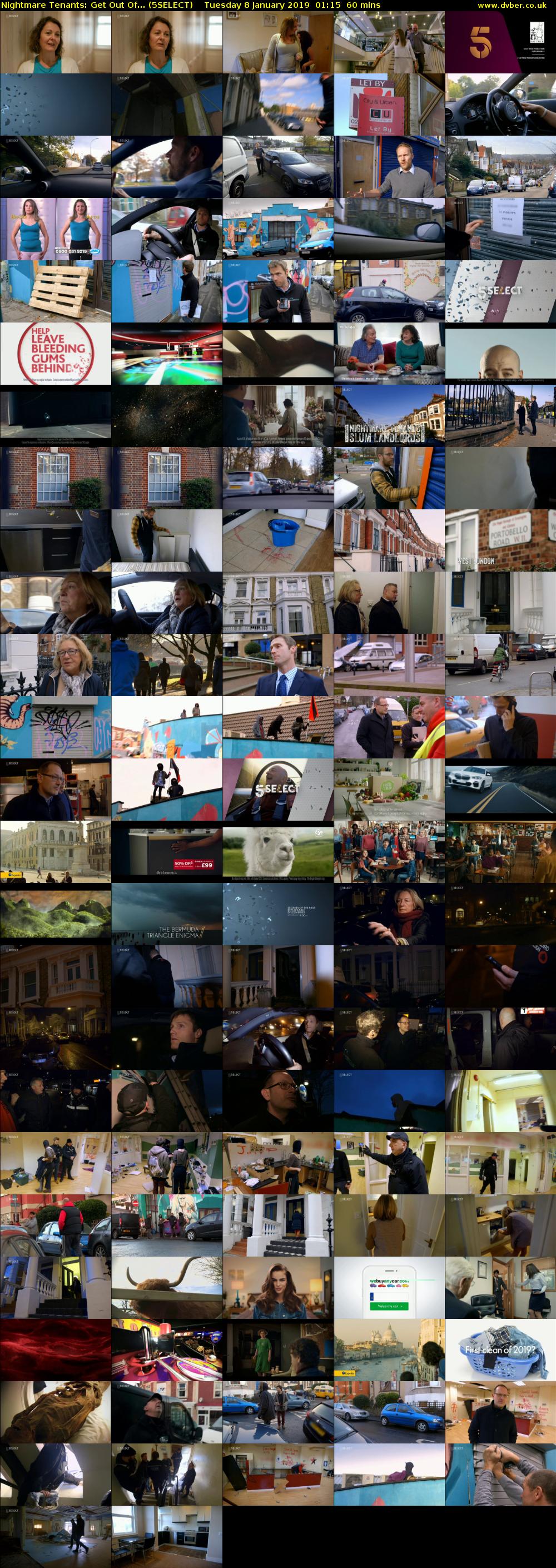 Nightmare Tenants: Get Out Of... (5SELECT) Tuesday 8 January 2019 01:15 - 02:15