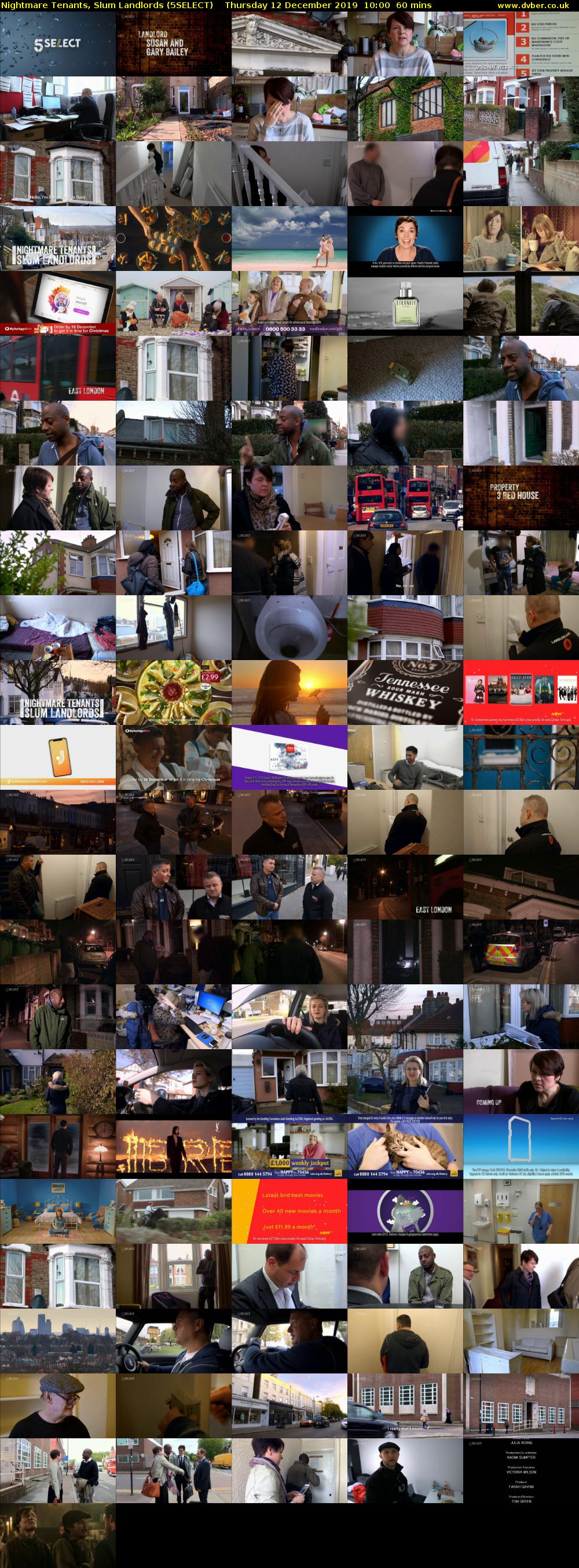 Nightmare Tenants, Slum Landlords (5SELECT) Thursday 12 December 2019 10:00 - 11:00
