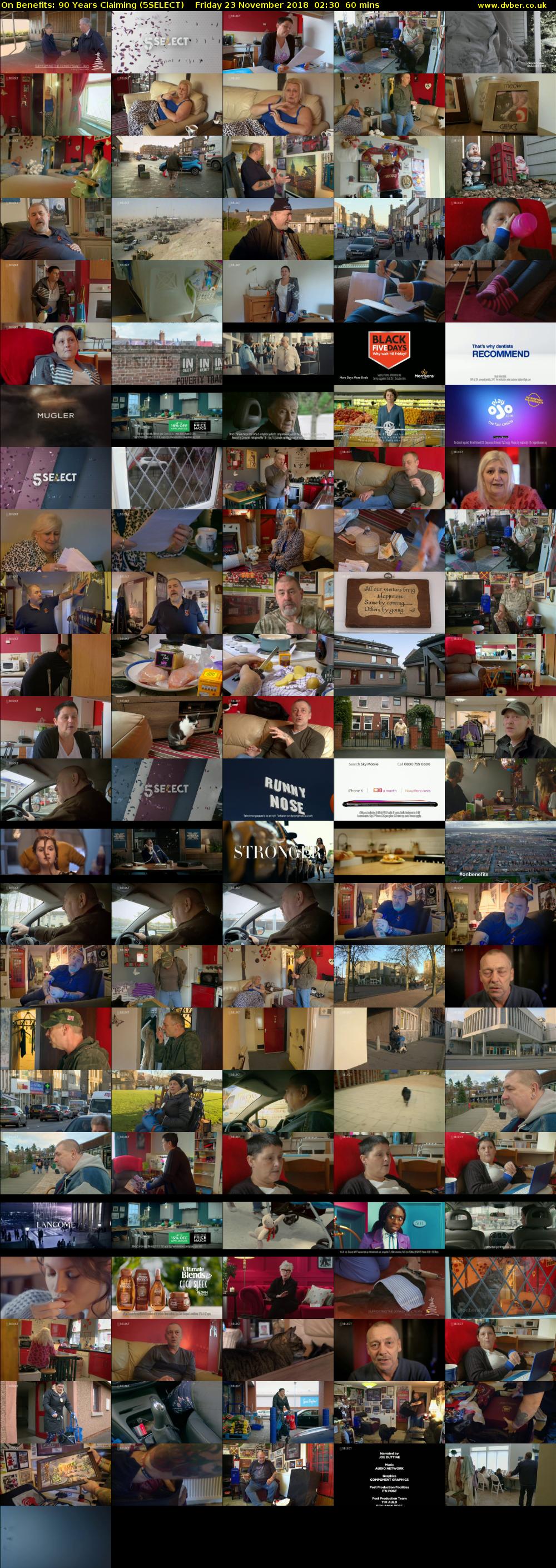 On Benefits: 90 Years Claiming (5SELECT) Friday 23 November 2018 02:30 - 03:30