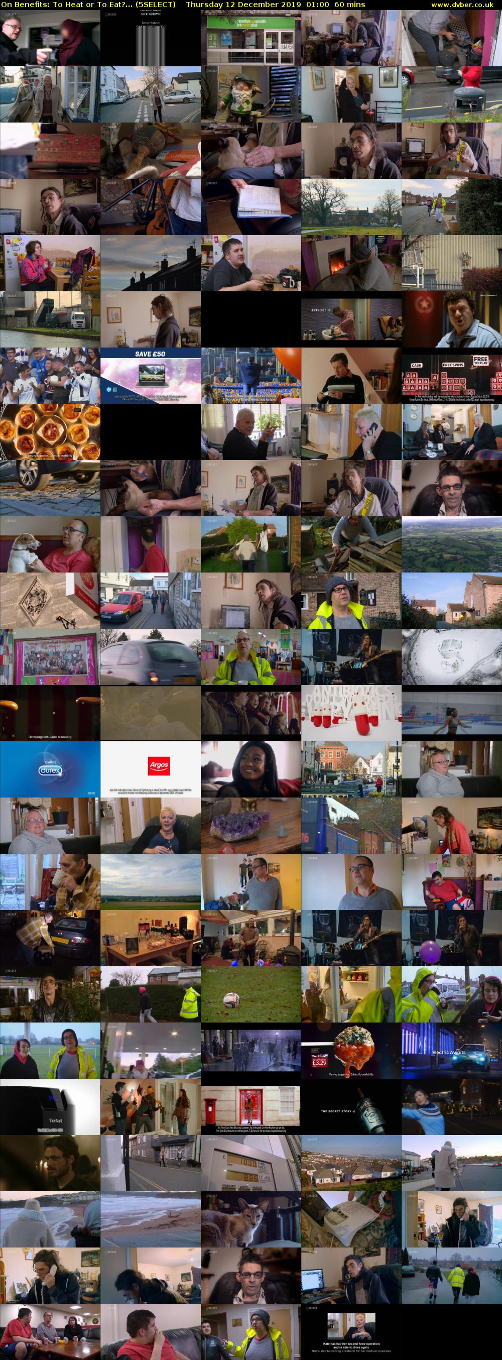 On Benefits: To Heat or To Eat?... (5SELECT) Thursday 12 December 2019 01:00 - 02:00