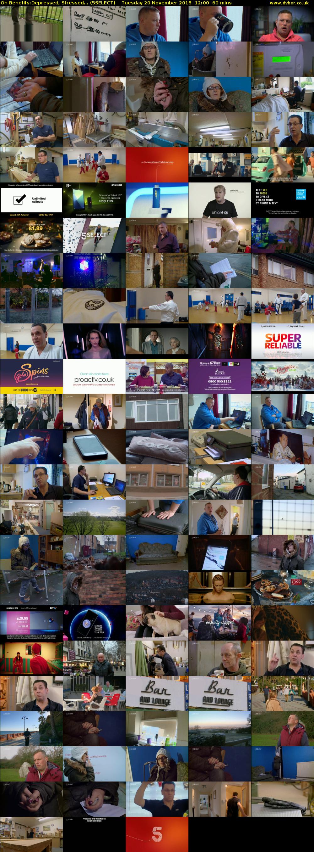 On Benefits:Depressed, Stressed... (5SELECT) Tuesday 20 November 2018 12:00 - 13:00