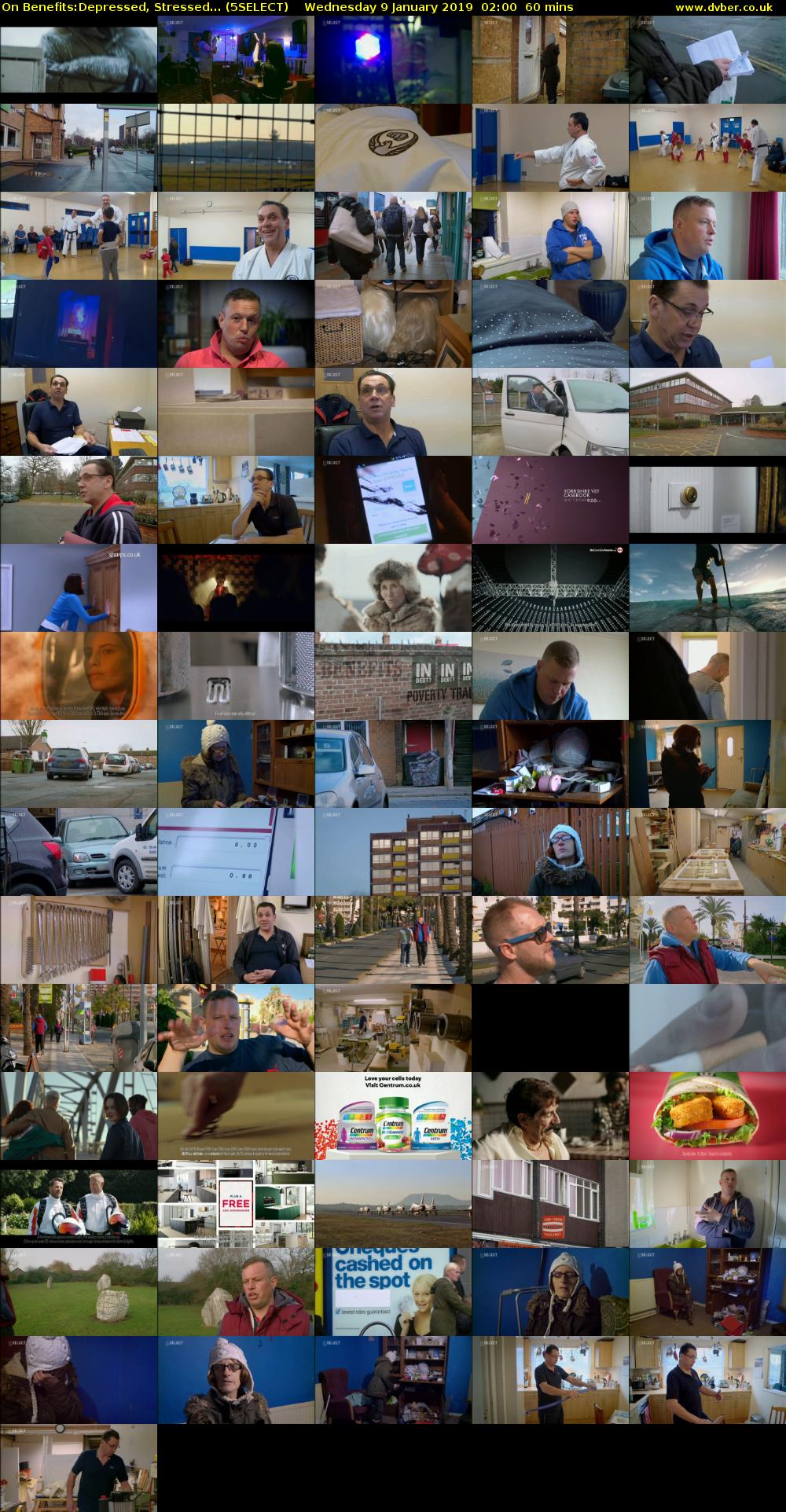 On Benefits:Depressed, Stressed... (5SELECT) Wednesday 9 January 2019 02:00 - 03:00