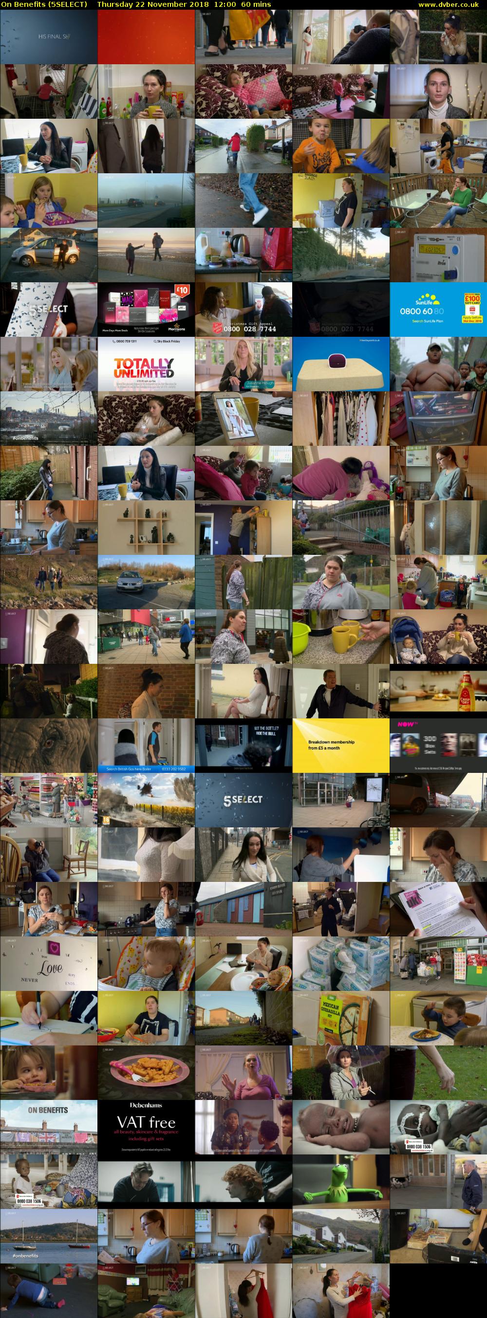 On Benefits (5SELECT) Thursday 22 November 2018 12:00 - 13:00