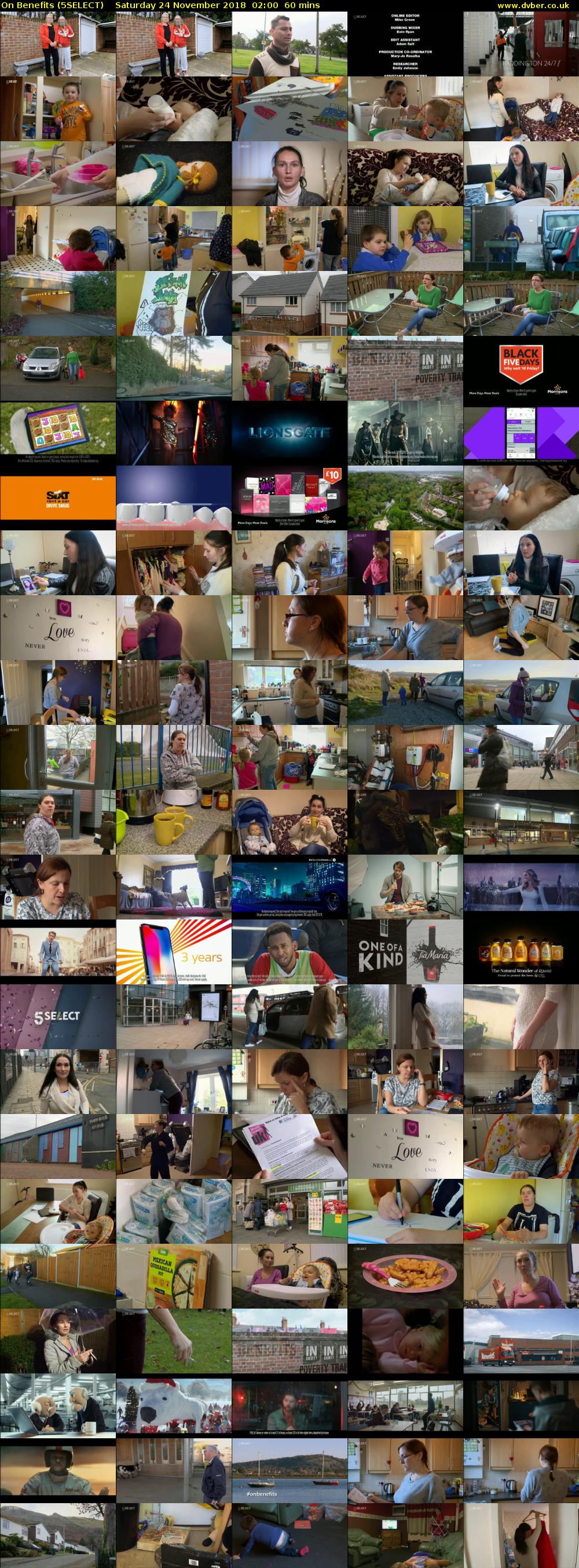 On Benefits (5SELECT) Saturday 24 November 2018 02:00 - 03:00