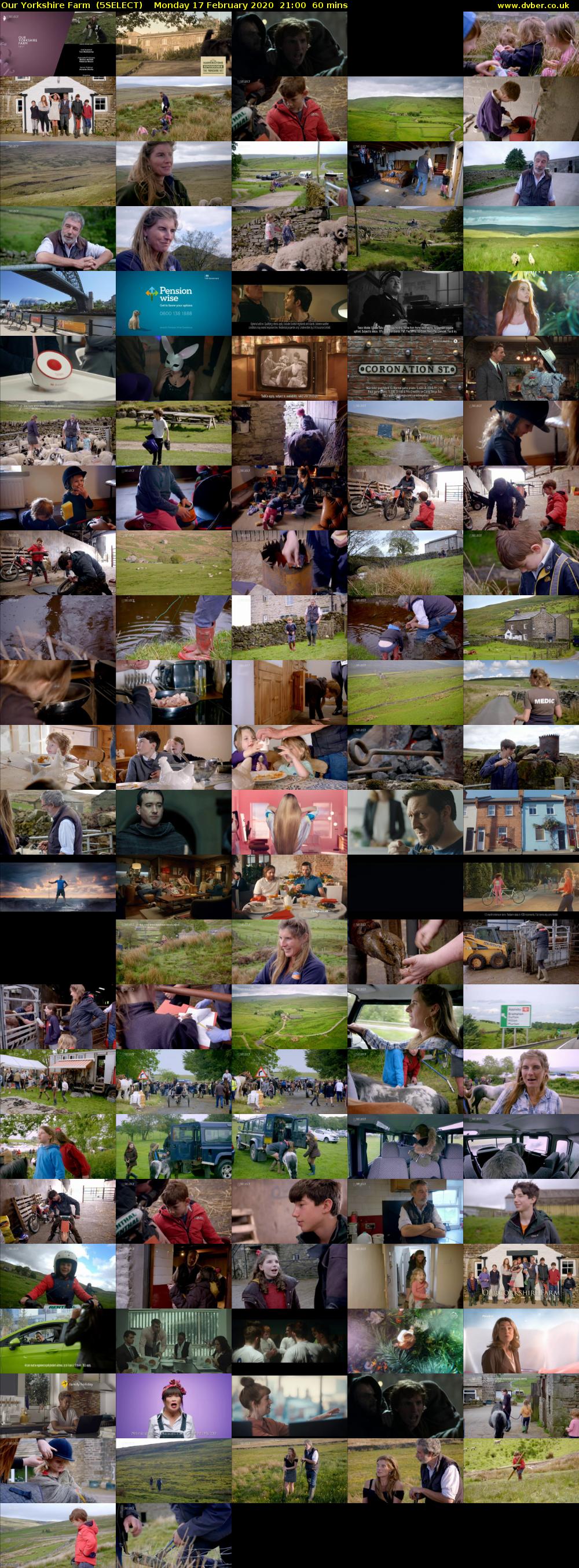 Our Yorkshire Farm  (5SELECT) Monday 17 February 2020 21:00 - 22:00
