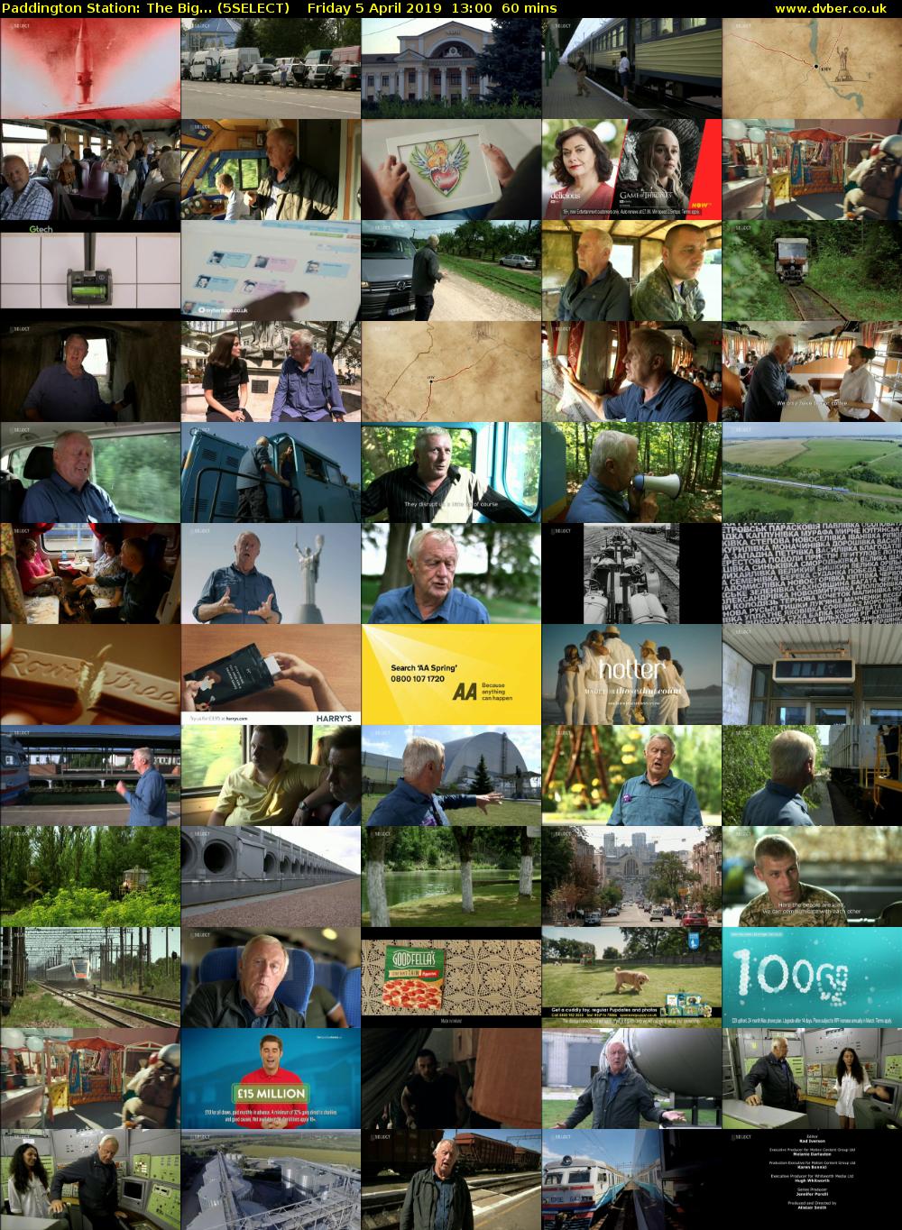 Paddington Station: The Big... (5SELECT) Friday 5 April 2019 13:00 - 14:00