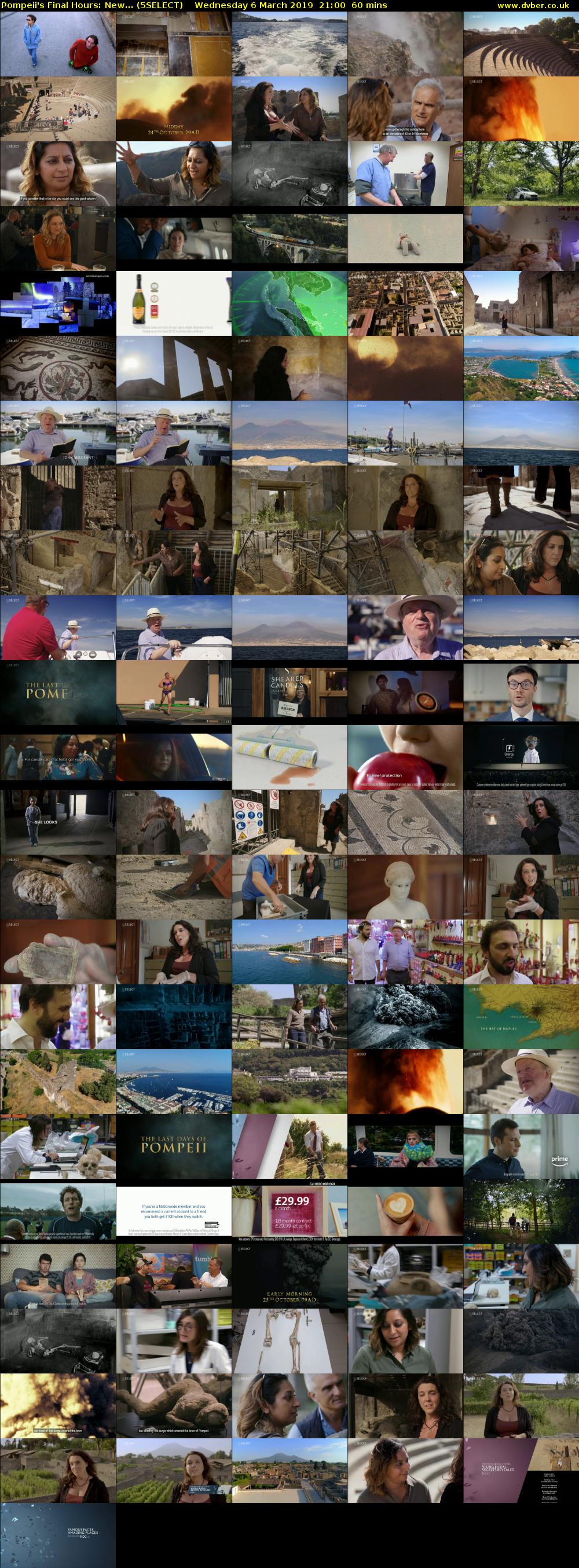 Pompeii's Final Hours: New... (5SELECT) Wednesday 6 March 2019 21:00 - 22:00