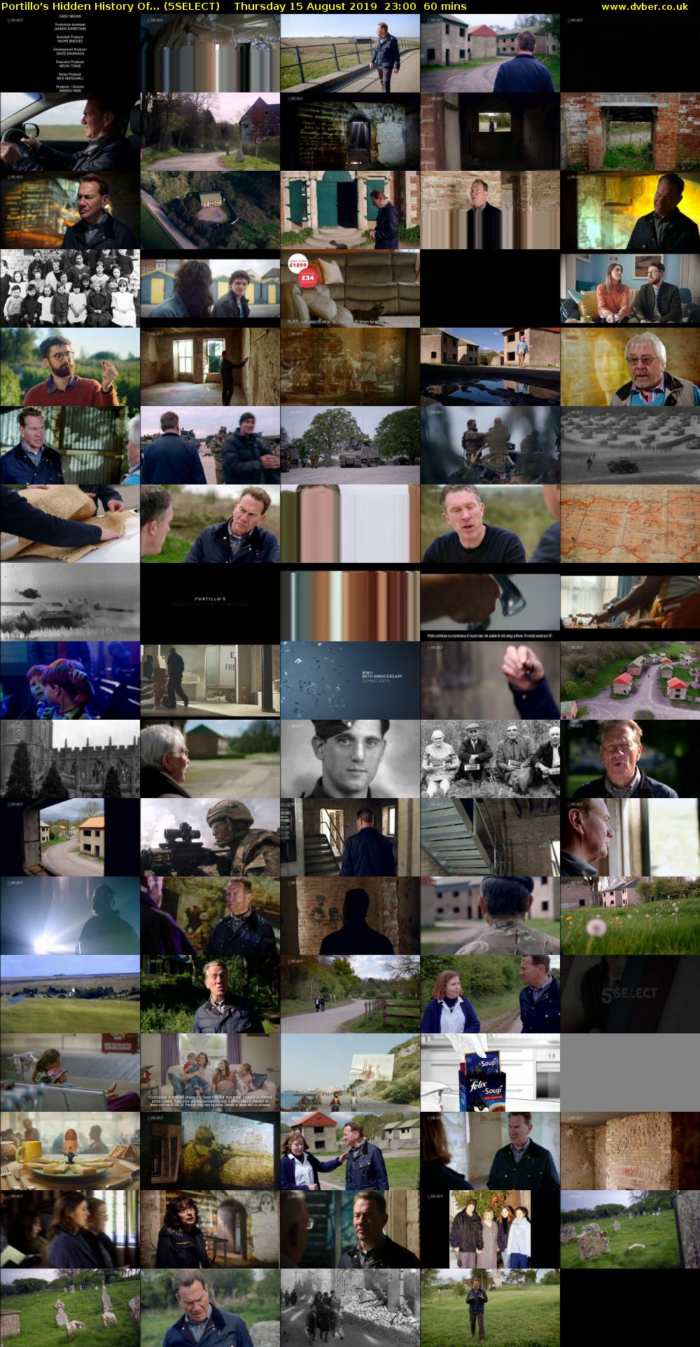 Portillo's Hidden History Of... (5SELECT) Thursday 15 August 2019 23:00 - 00:00
