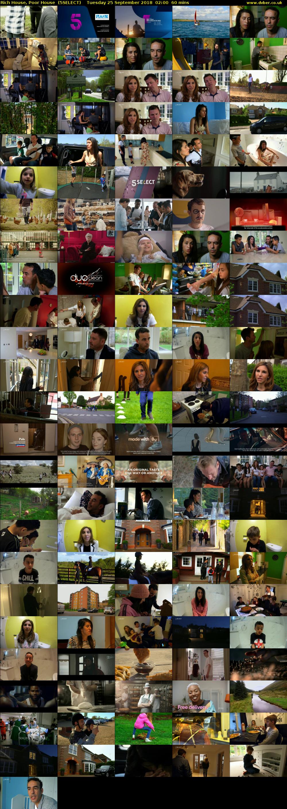 Rich House, Poor House  (5SELECT) Tuesday 25 September 2018 02:00 - 03:00