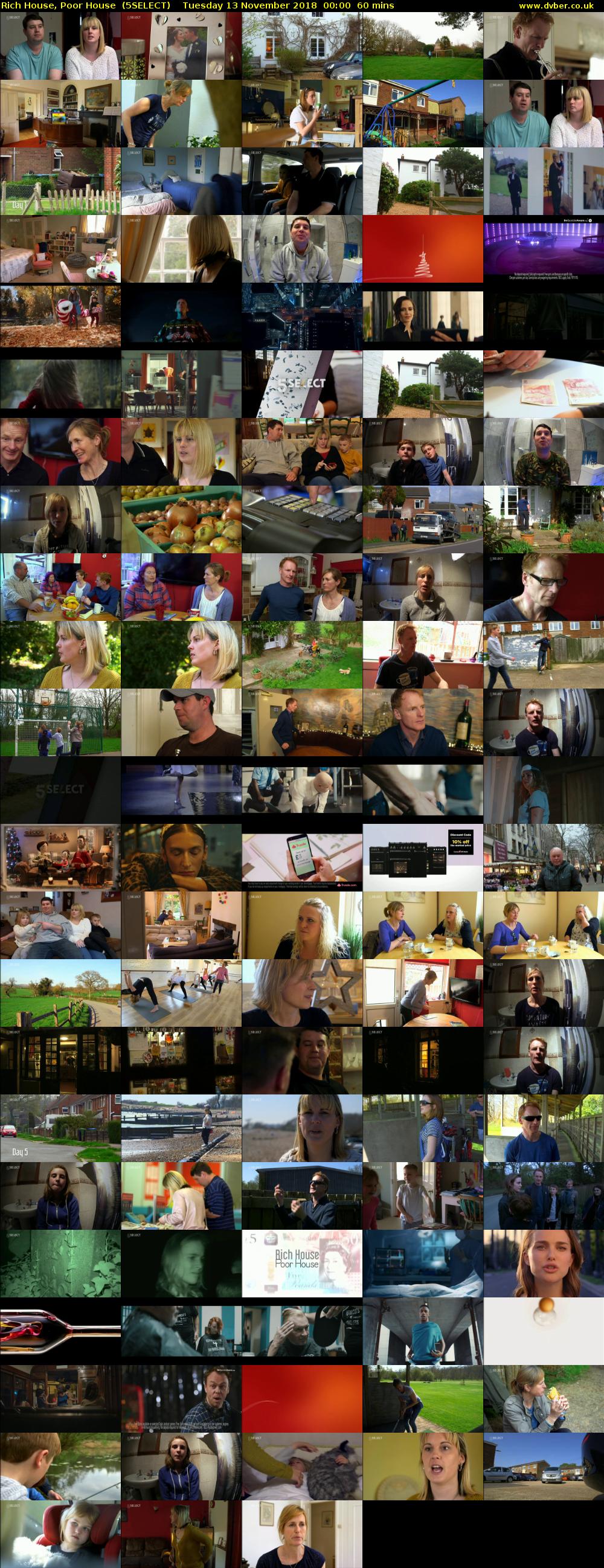 Rich House, Poor House  (5SELECT) Tuesday 13 November 2018 00:00 - 01:00