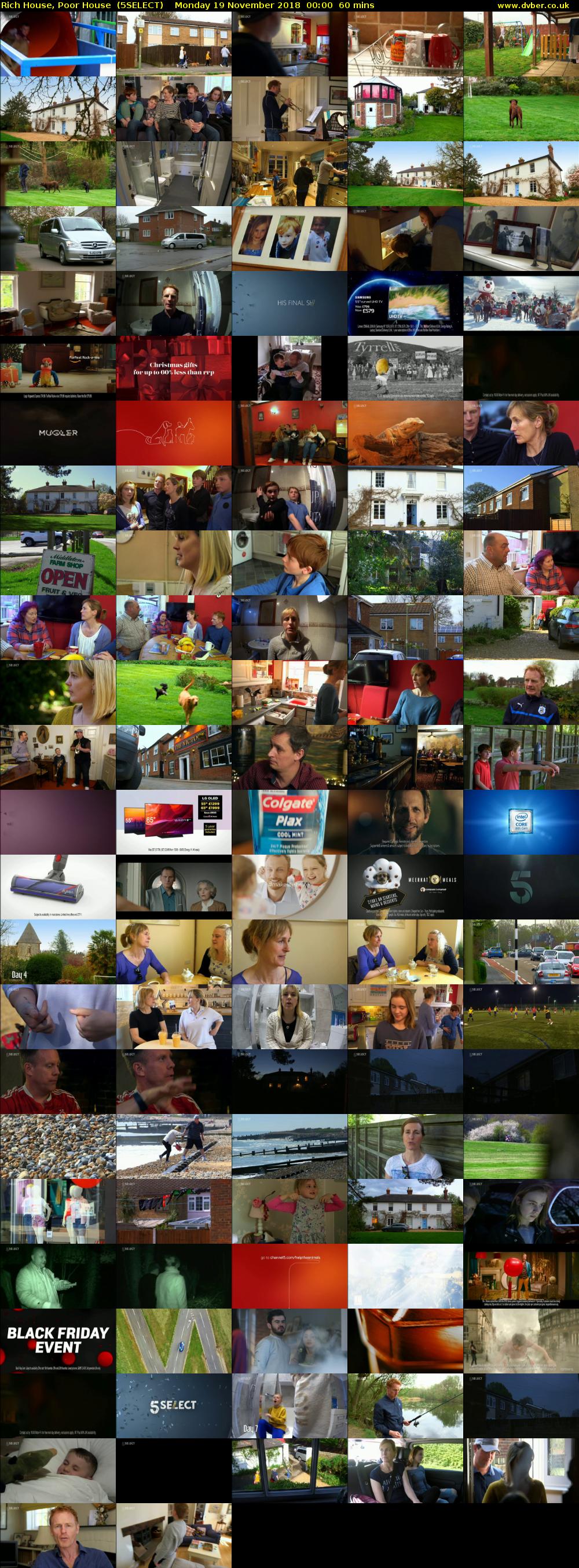 Rich House, Poor House  (5SELECT) Monday 19 November 2018 00:00 - 01:00