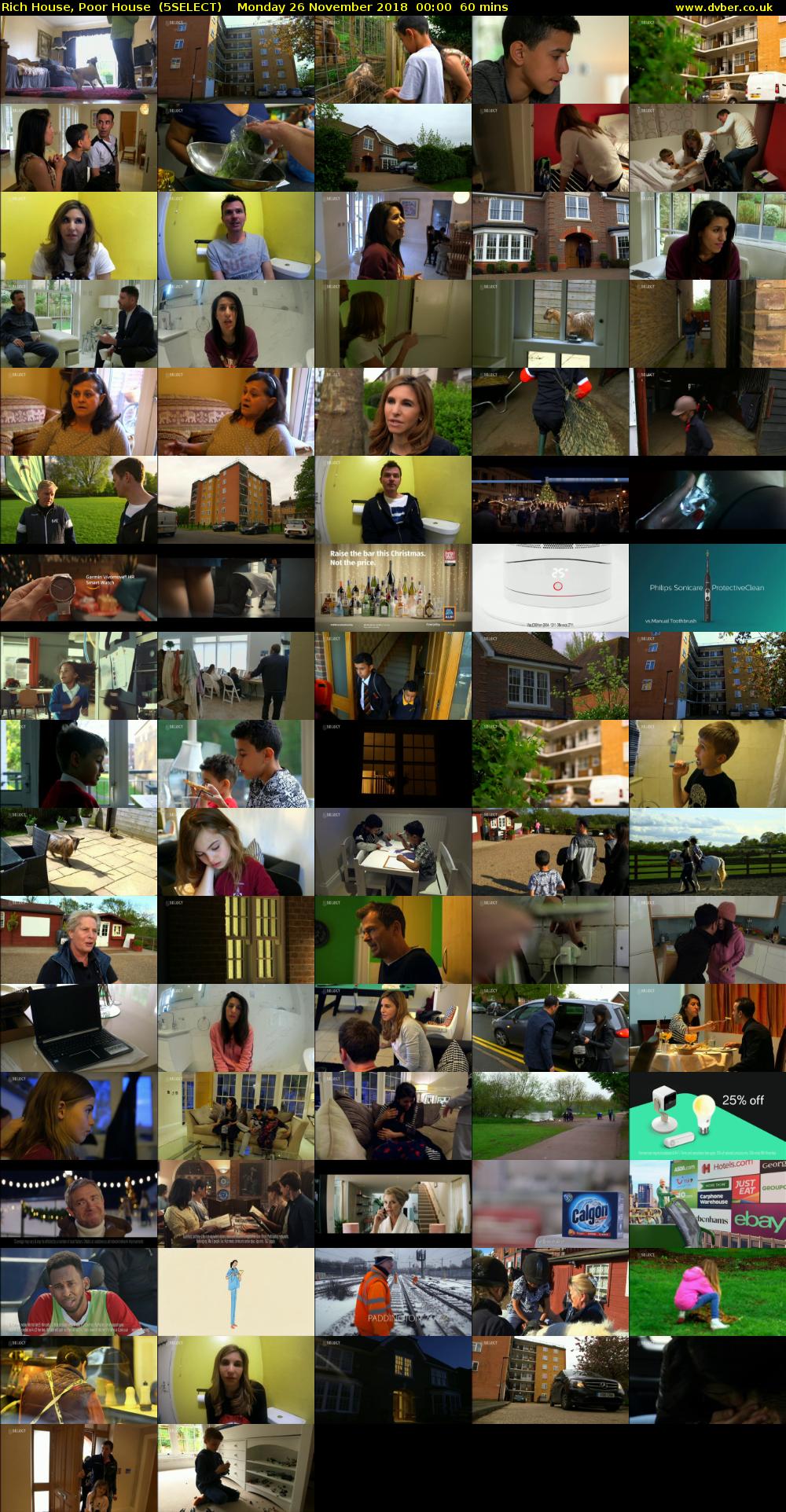 Rich House, Poor House  (5SELECT) Monday 26 November 2018 00:00 - 01:00