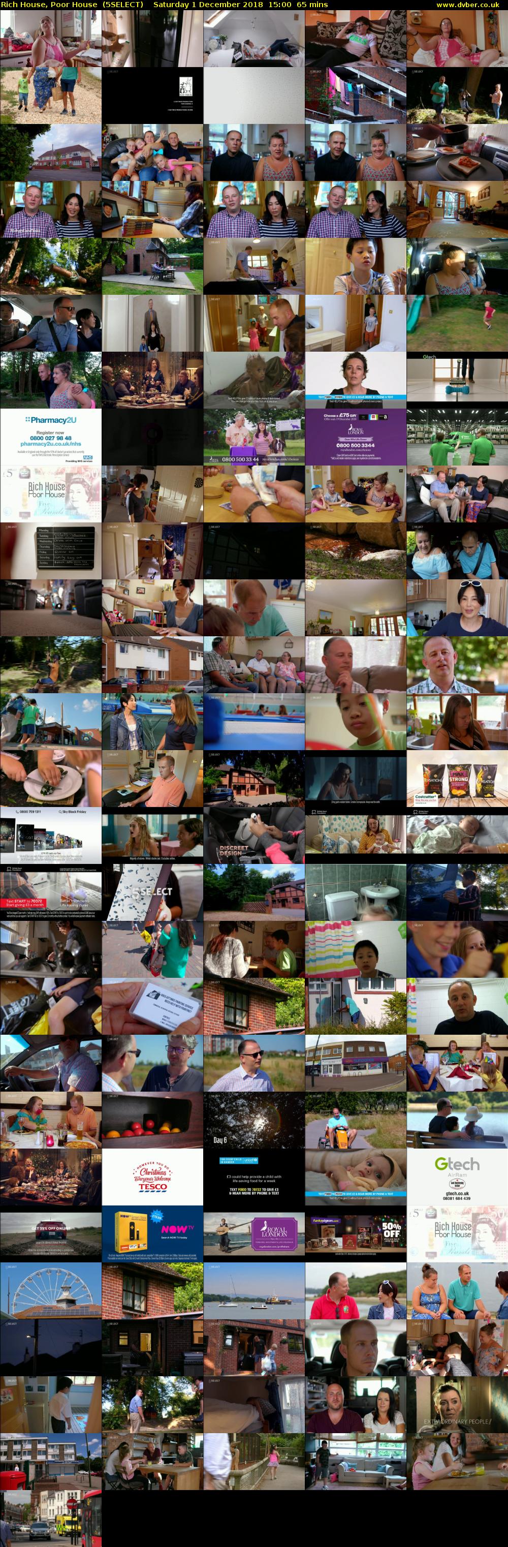 Rich House, Poor House  (5SELECT) Saturday 1 December 2018 15:00 - 16:05