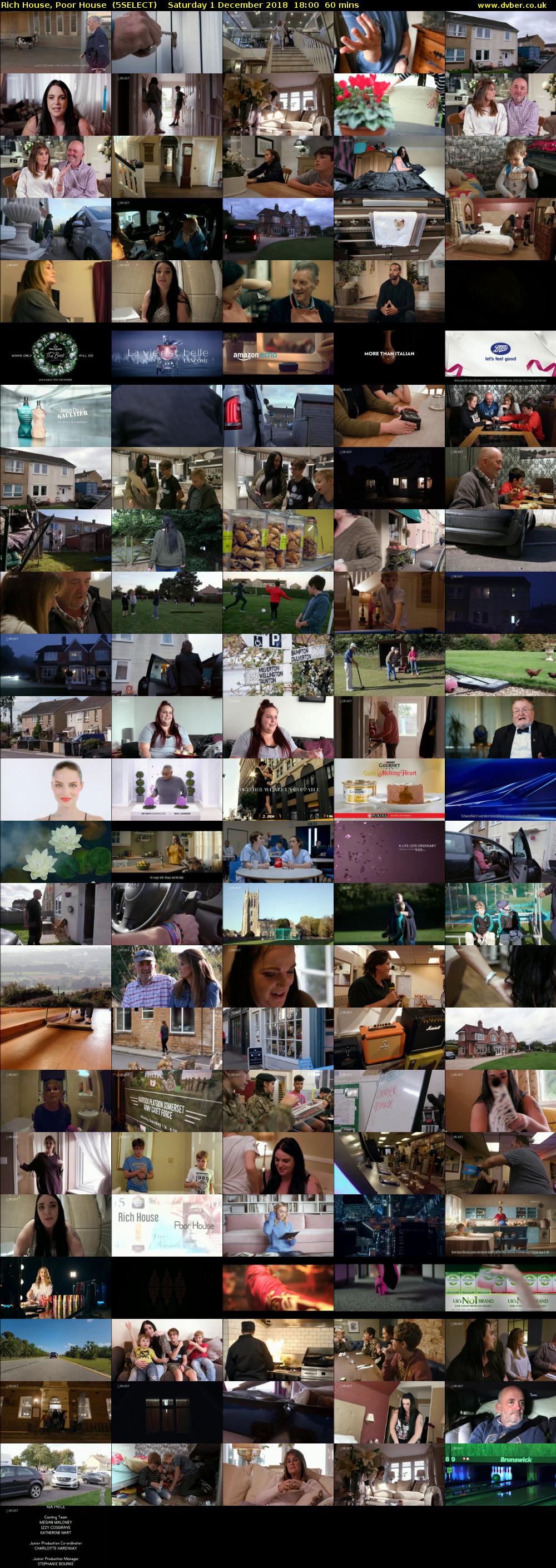 Rich House, Poor House  (5SELECT) Saturday 1 December 2018 18:00 - 19:00