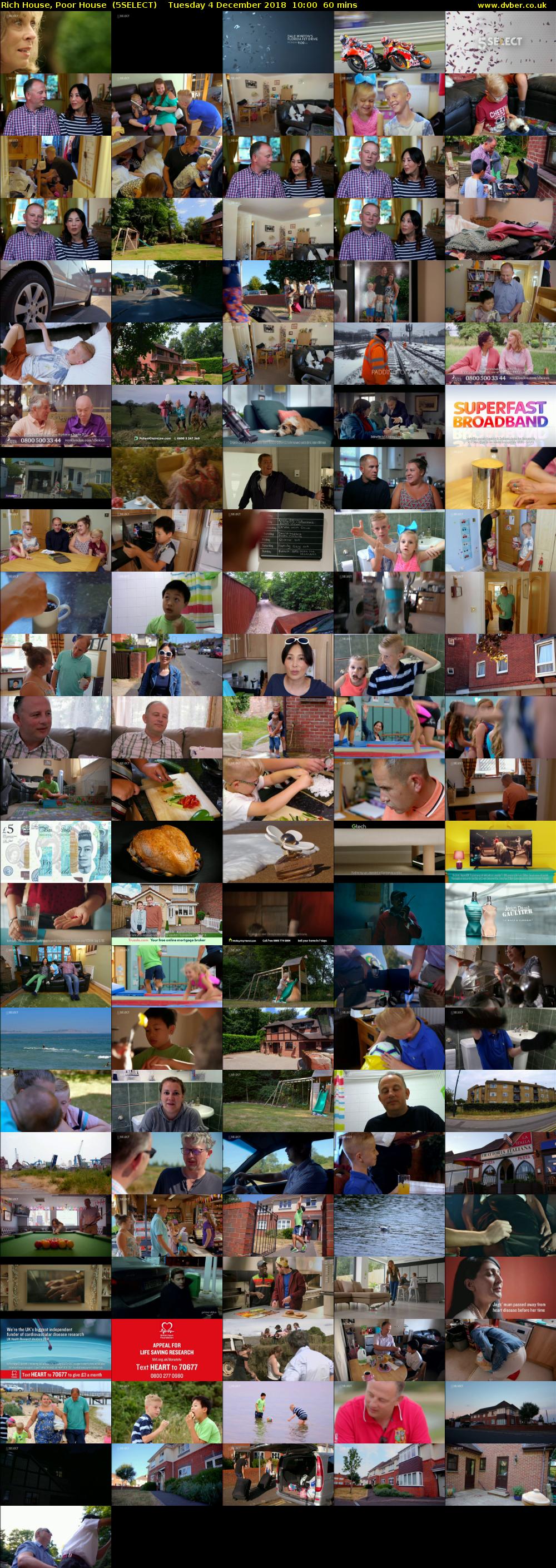 Rich House, Poor House  (5SELECT) Tuesday 4 December 2018 10:00 - 11:00