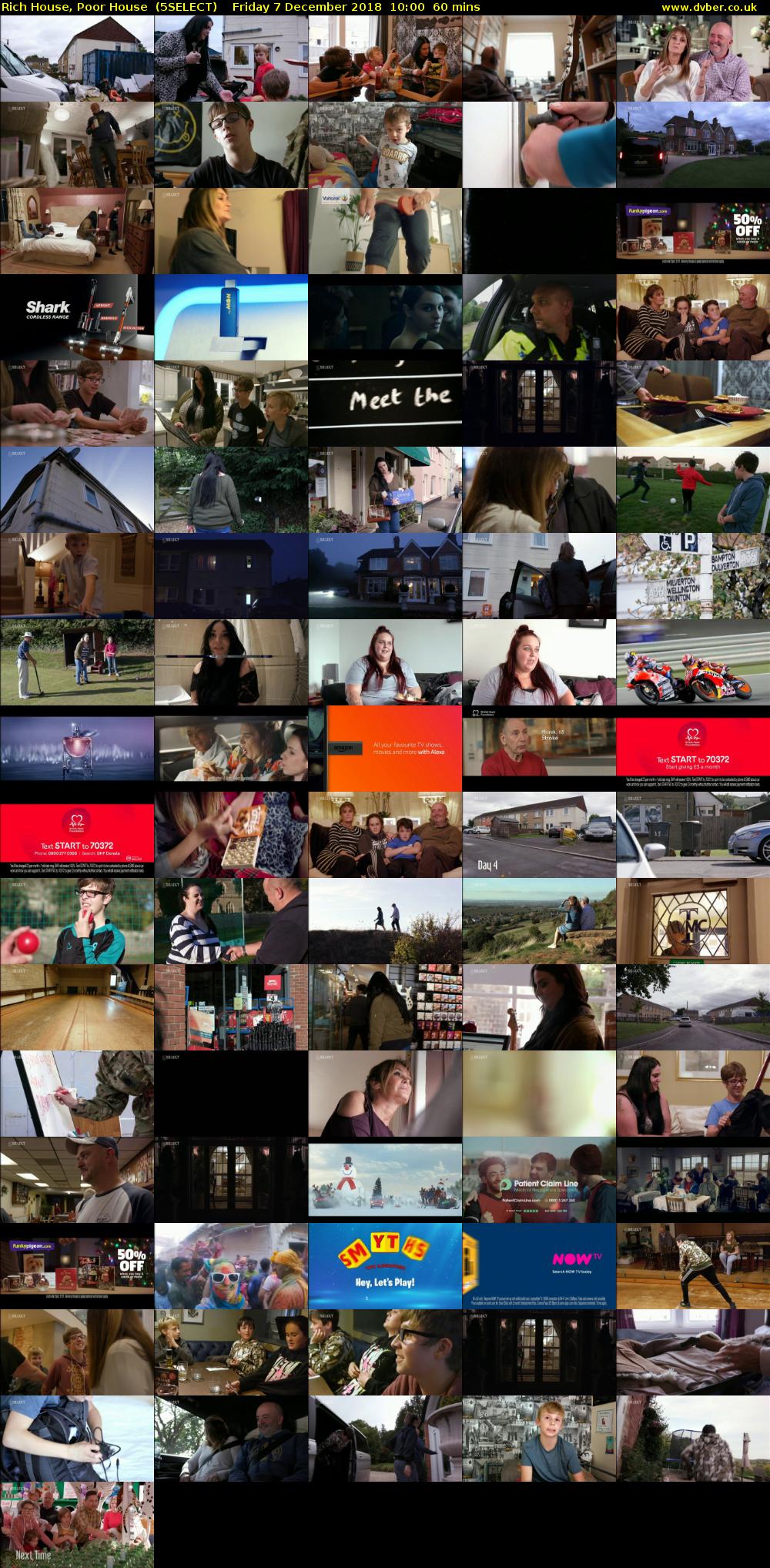 Rich House, Poor House  (5SELECT) Friday 7 December 2018 10:00 - 11:00