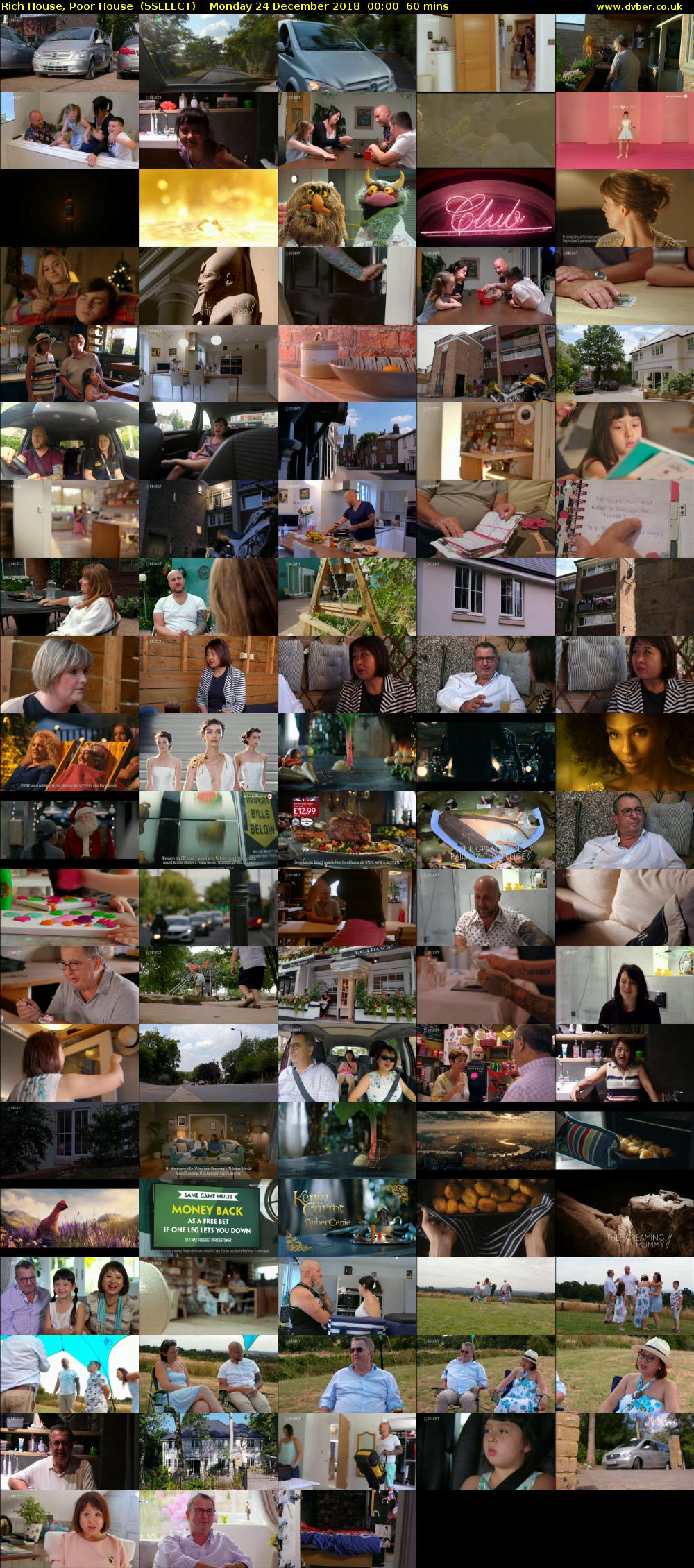 Rich House, Poor House  (5SELECT) Monday 24 December 2018 00:00 - 01:00