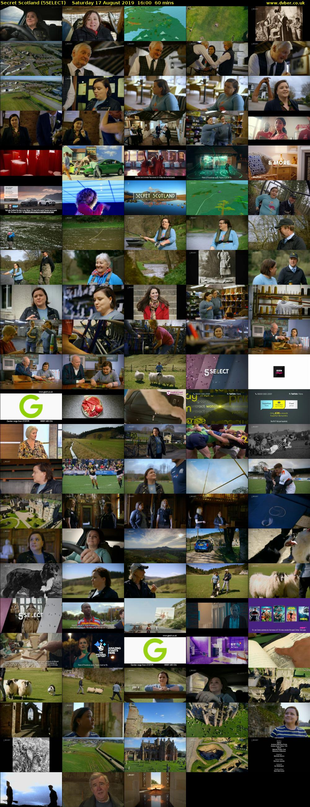 Secret Scotland (5SELECT) Saturday 17 August 2019 16:00 - 17:00