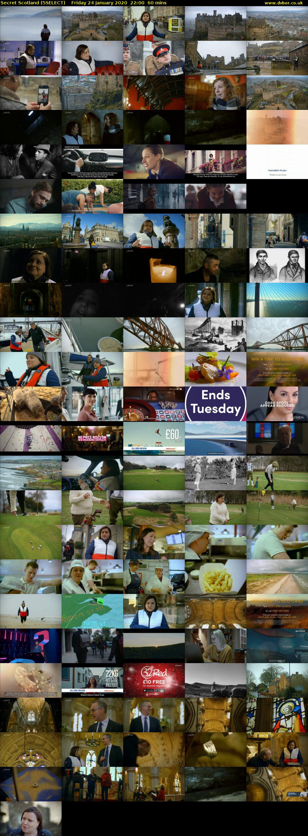 Secret Scotland (5SELECT) Friday 24 January 2020 22:00 - 23:00