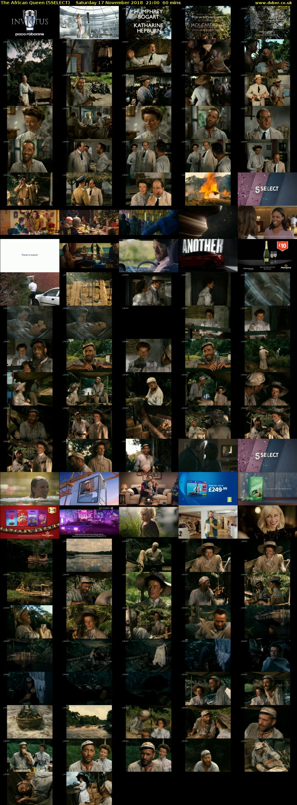 The African Queen (5SELECT) Saturday 17 November 2018 21:00 - 22:00