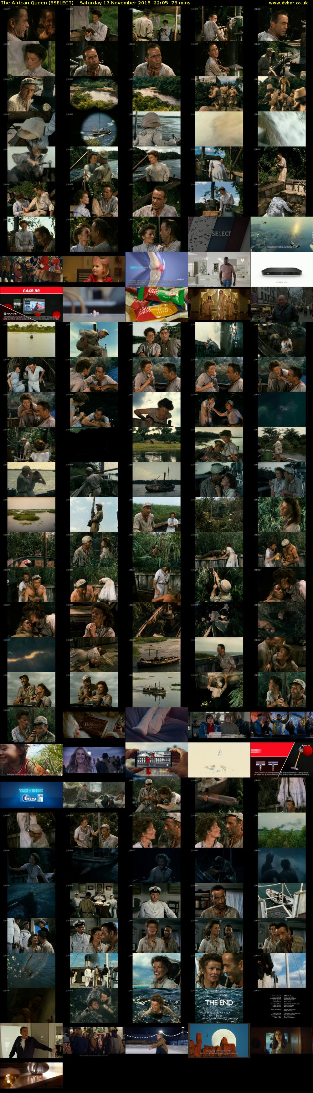 The African Queen (5SELECT) Saturday 17 November 2018 22:05 - 23:20