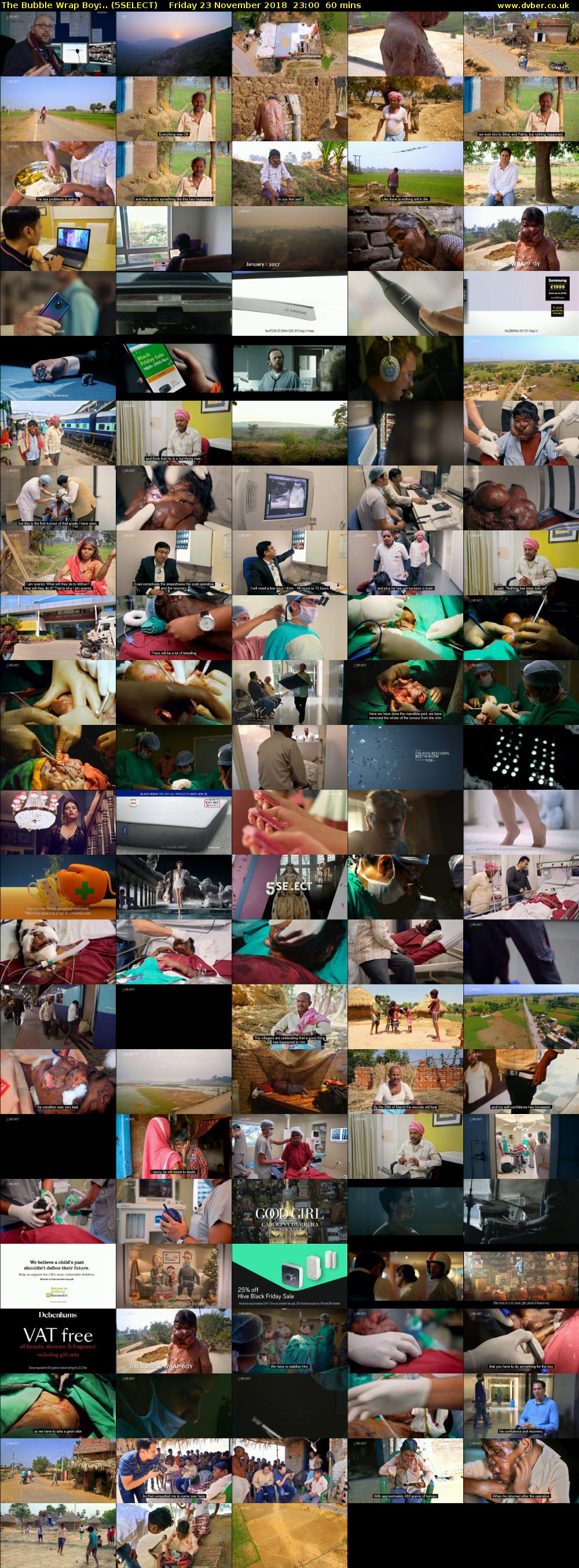 The Bubble Wrap Boy:.. (5SELECT) Friday 23 November 2018 23:00 - 00:00