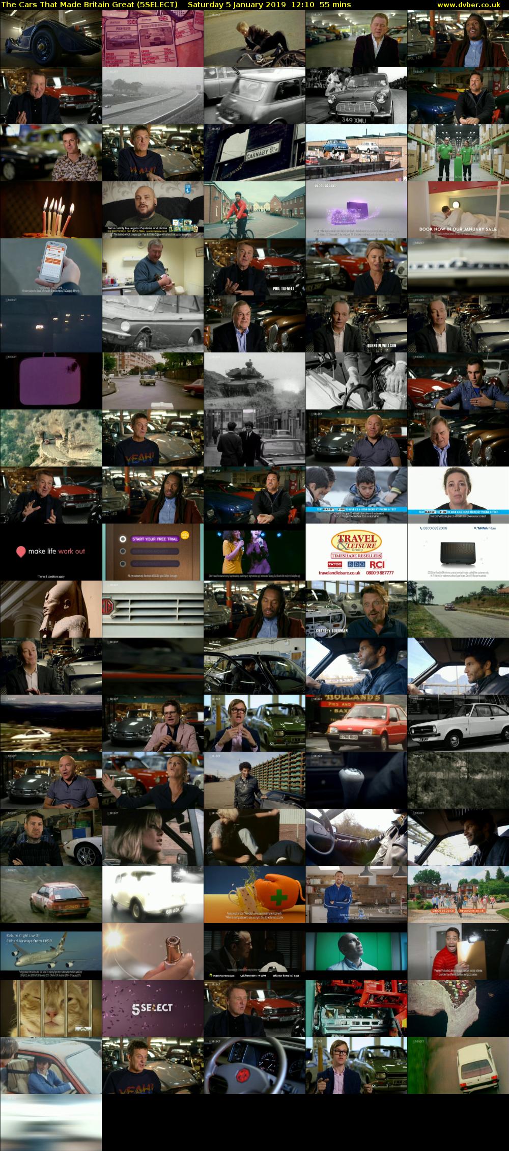 The Cars That Made Britain Great (5SELECT) Saturday 5 January 2019 12:10 - 13:05