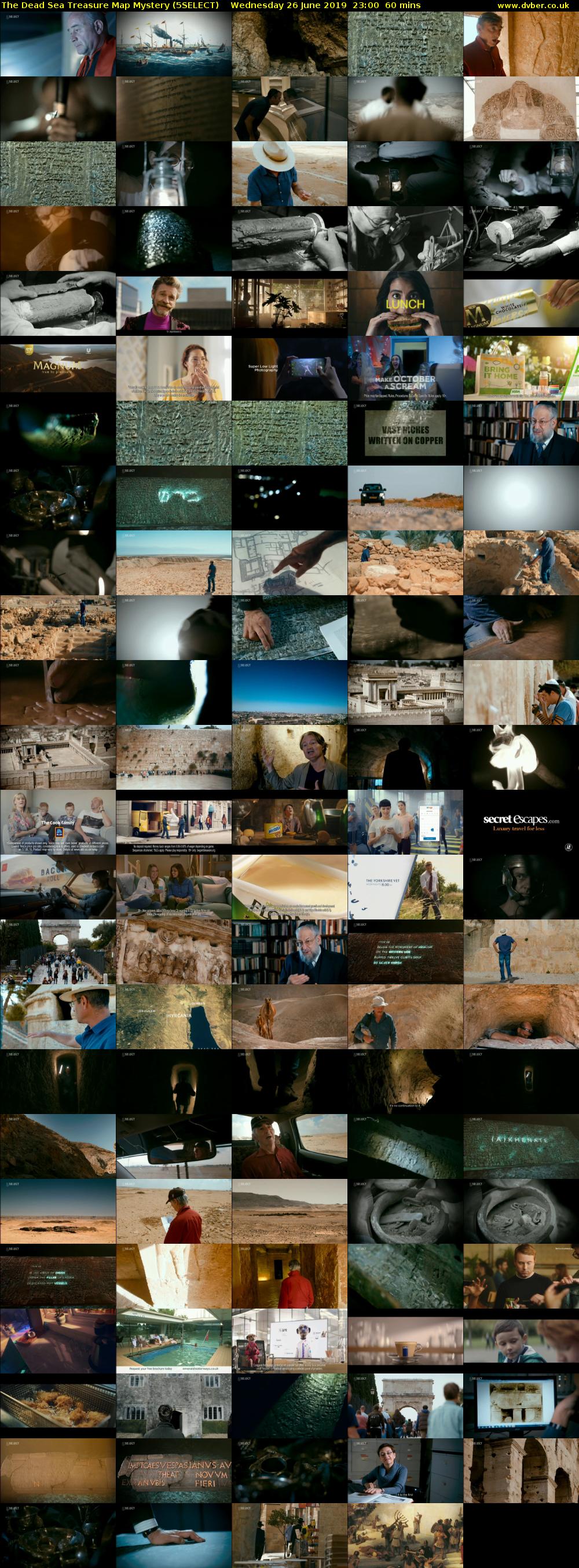 The Dead Sea Treasure Map Mystery (5SELECT) Wednesday 26 June 2019 23:00 - 00:00