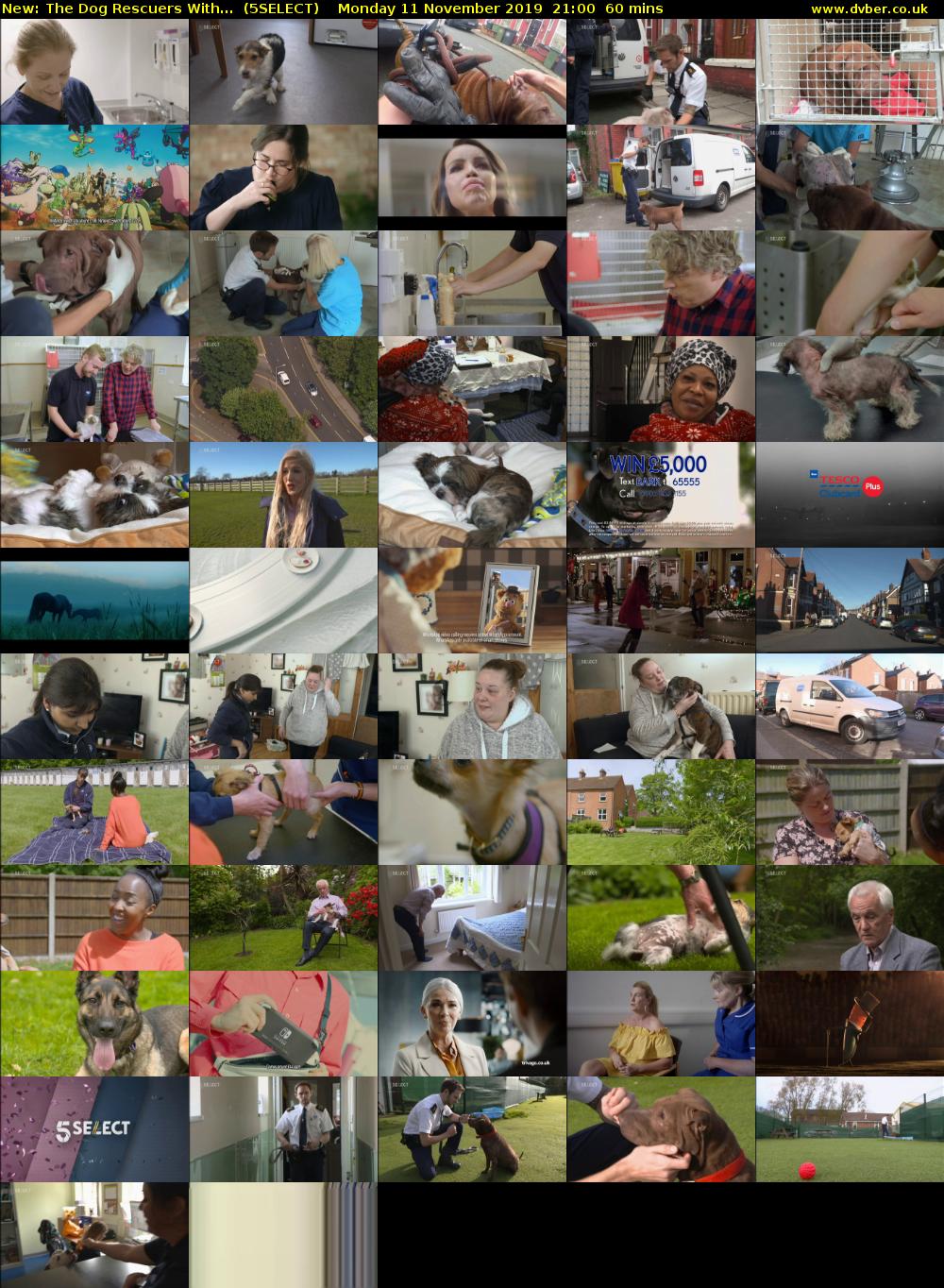 The Dog Rescuers With... (5SELECT) Monday 11 November 2019 21:00 - 22:00
