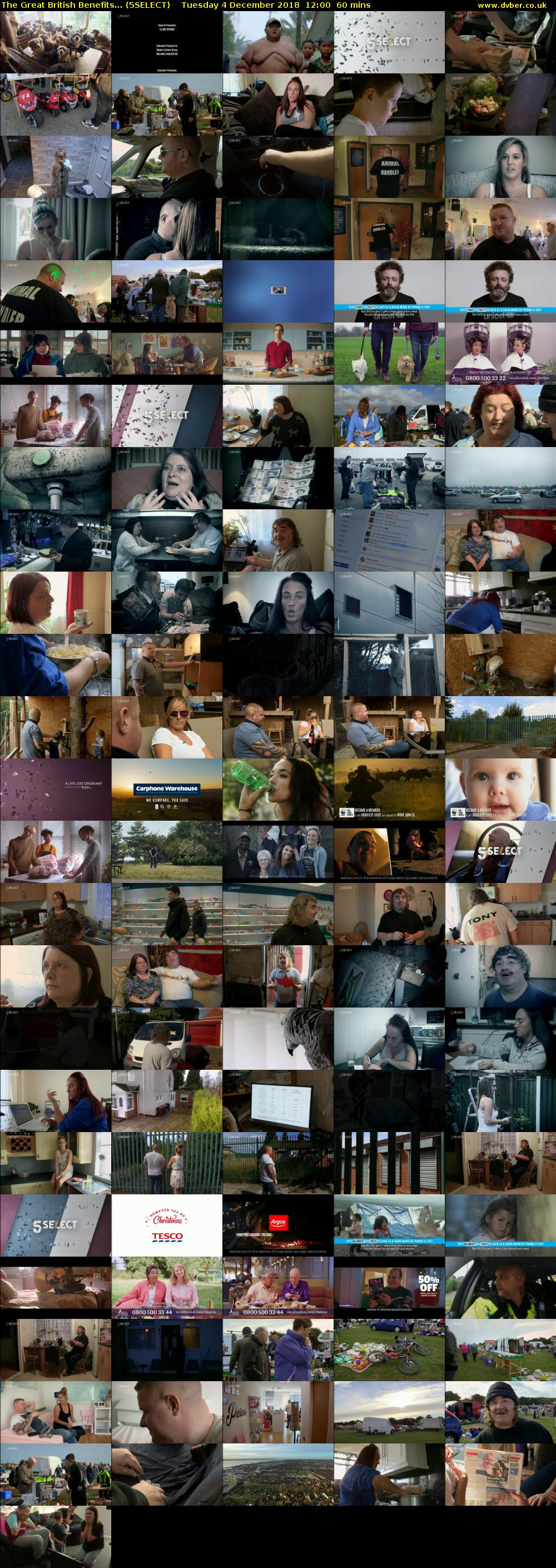 The Great British Benefits... (5SELECT) Tuesday 4 December 2018 12:00 - 13:00