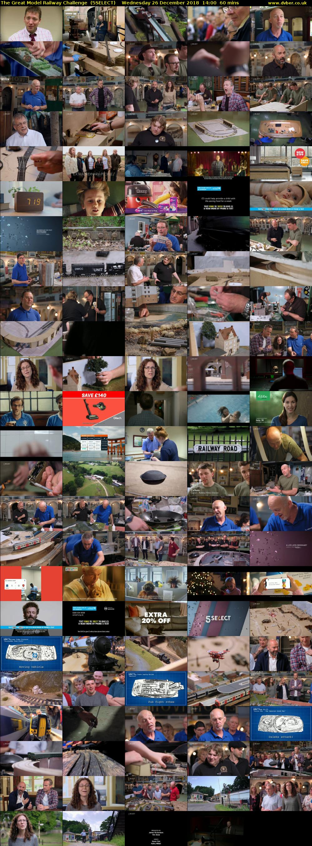 The Great Model Railway Challenge  (5SELECT) Wednesday 26 December 2018 14:00 - 15:00