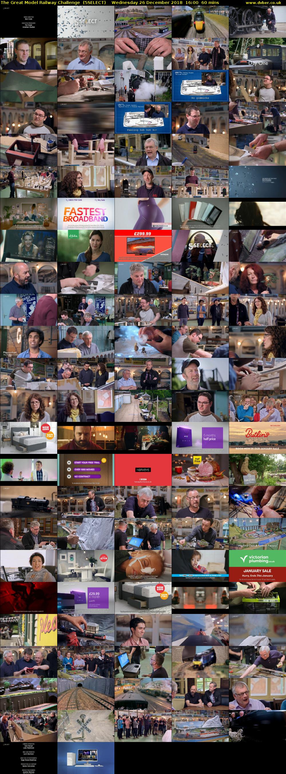 The Great Model Railway Challenge  (5SELECT) Wednesday 26 December 2018 16:00 - 17:00